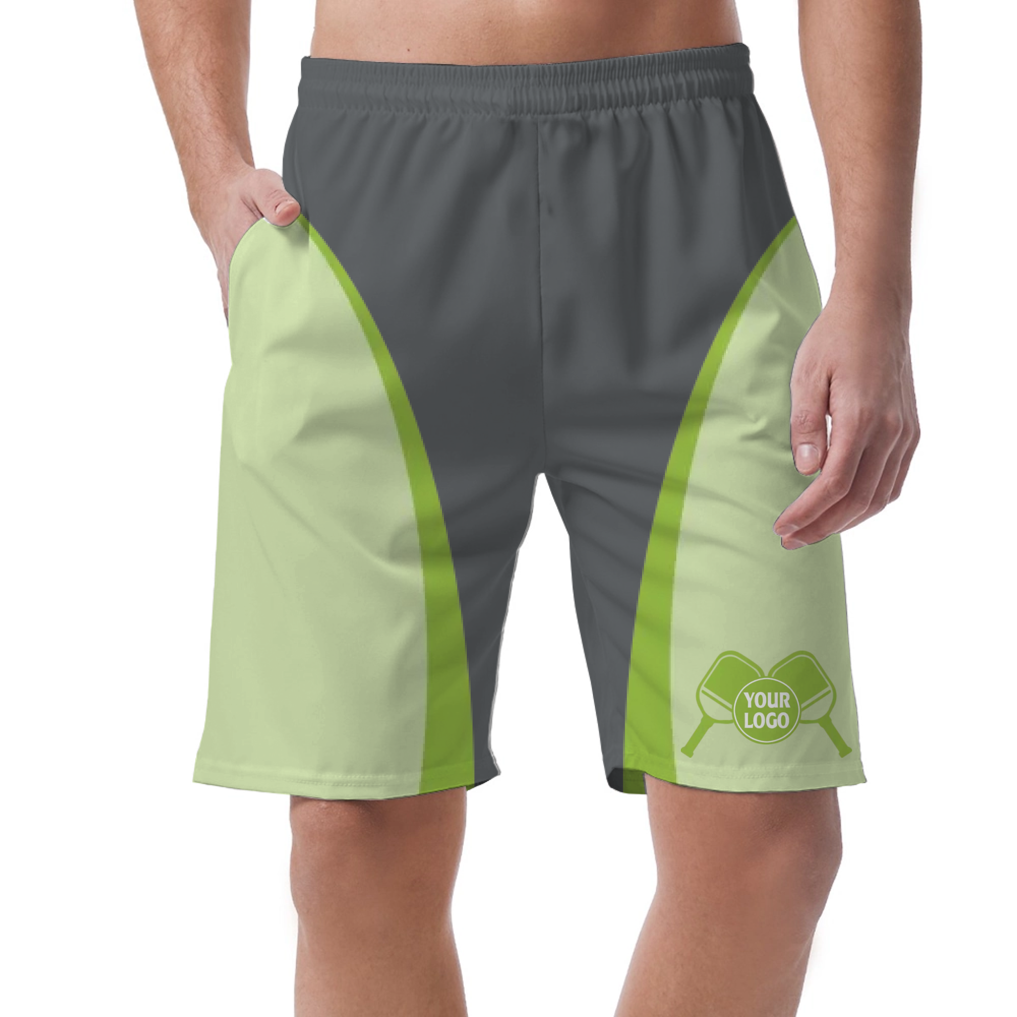  Picklewin Customized Men's Short Pants For Pickleball Team