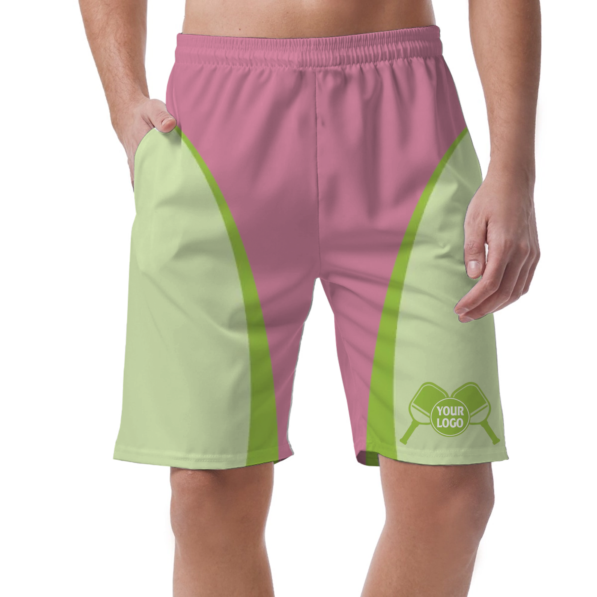  Picklewin Customized Men's Short Pants For Pickleball Team