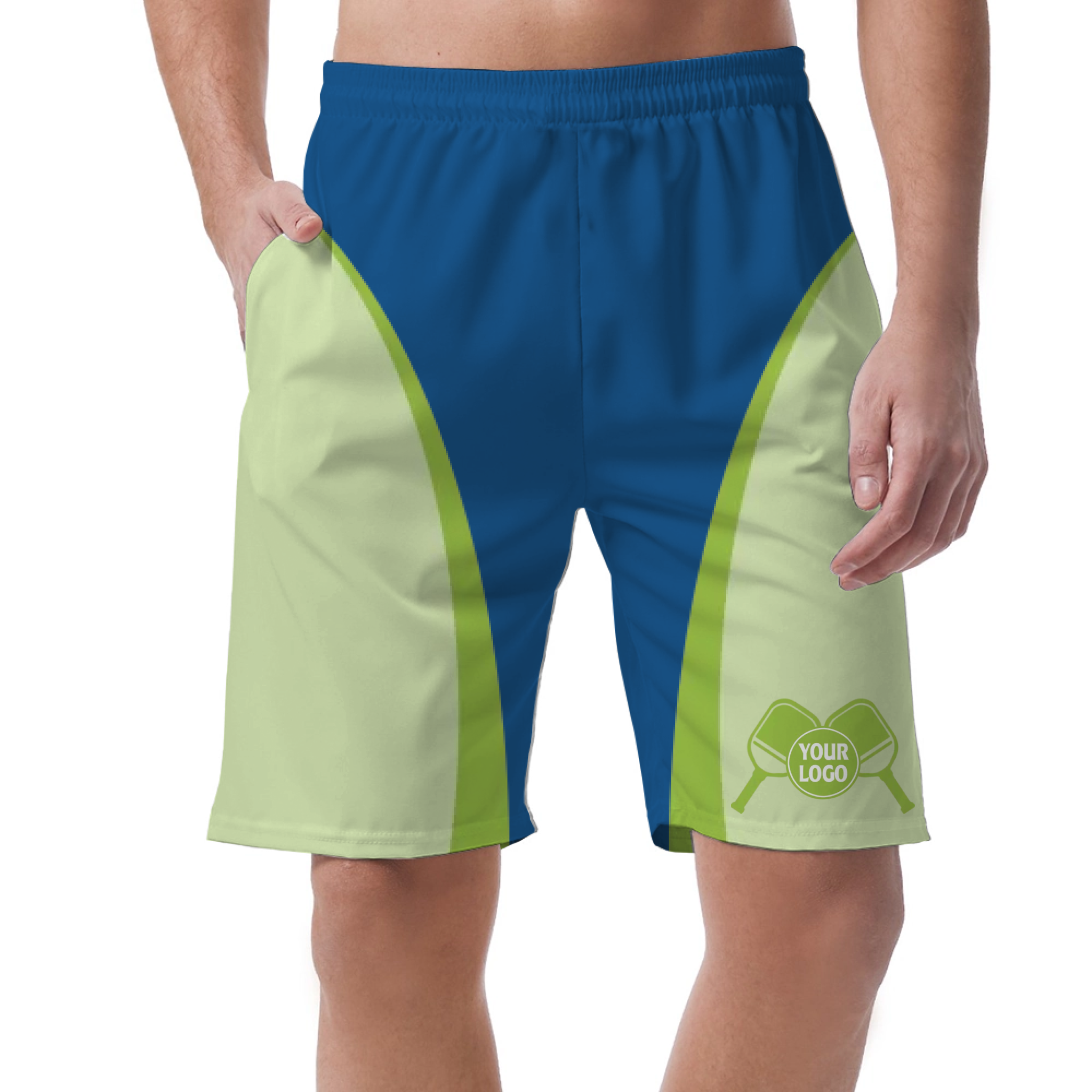  Picklewin Customized Men's Short Pants For Pickleball Team