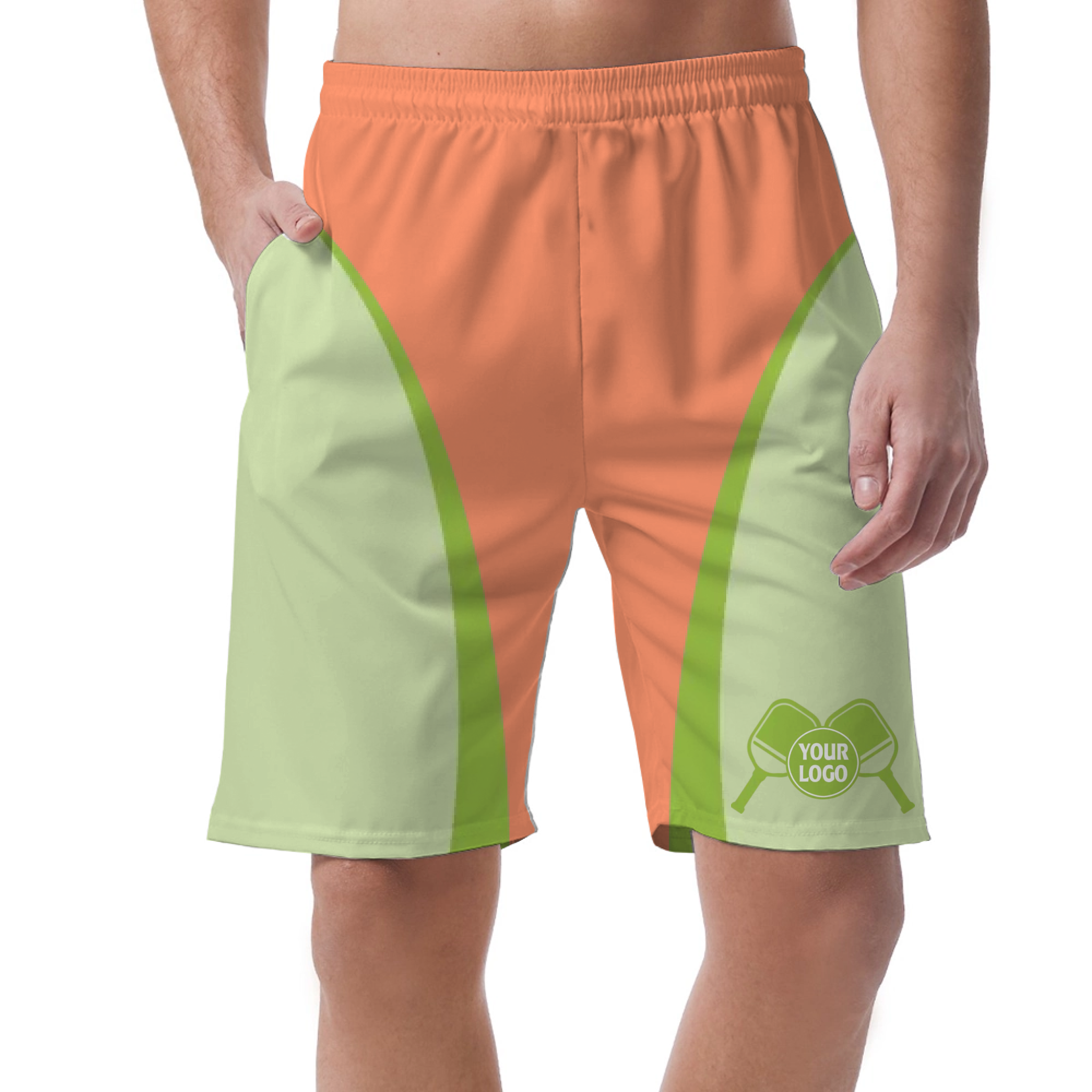 Picklewin Customized Men's Short Pants For Pickleball Team - alternate