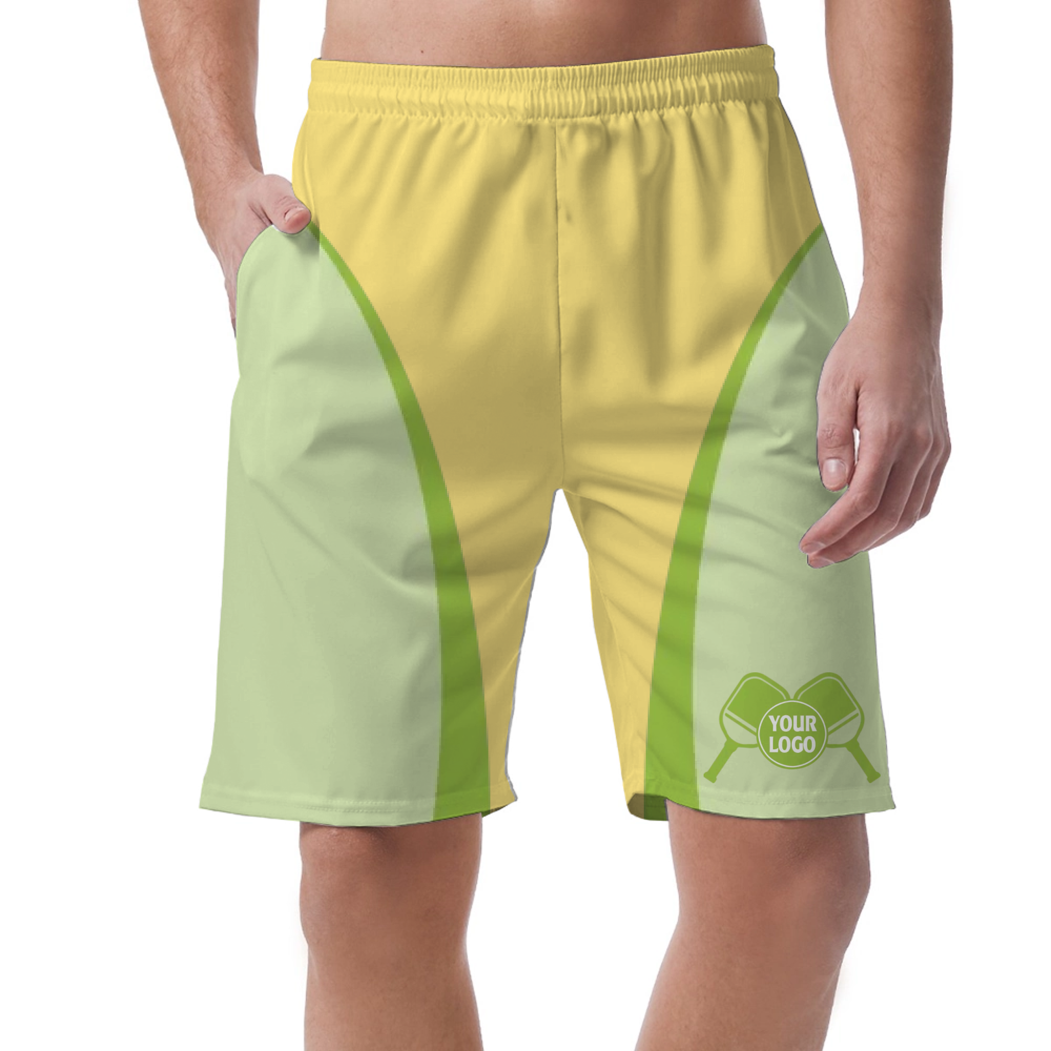  Picklewin Customized Men's Short Pants For Pickleball Team