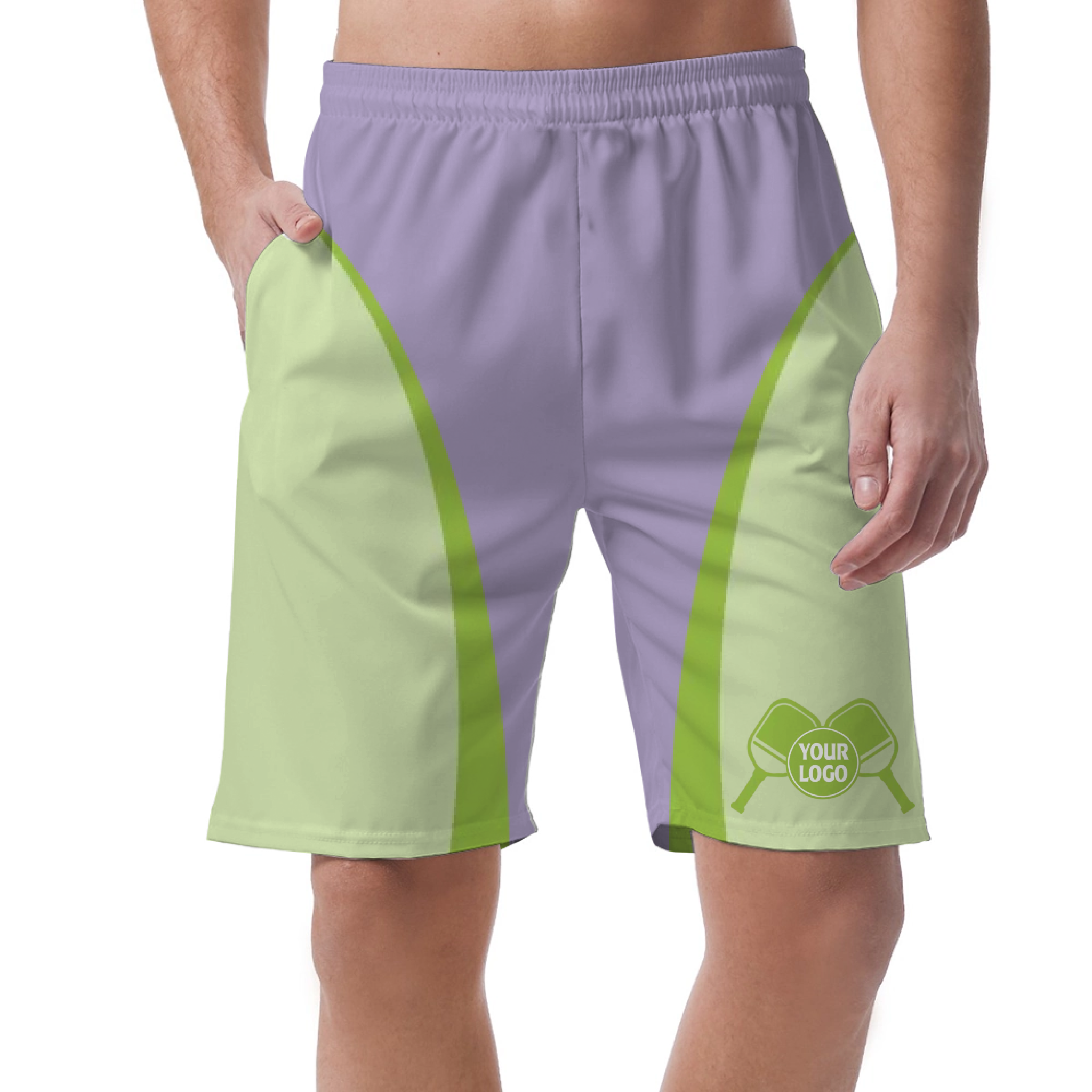  Picklewin Customized Men's Short Pants For Pickleball Team