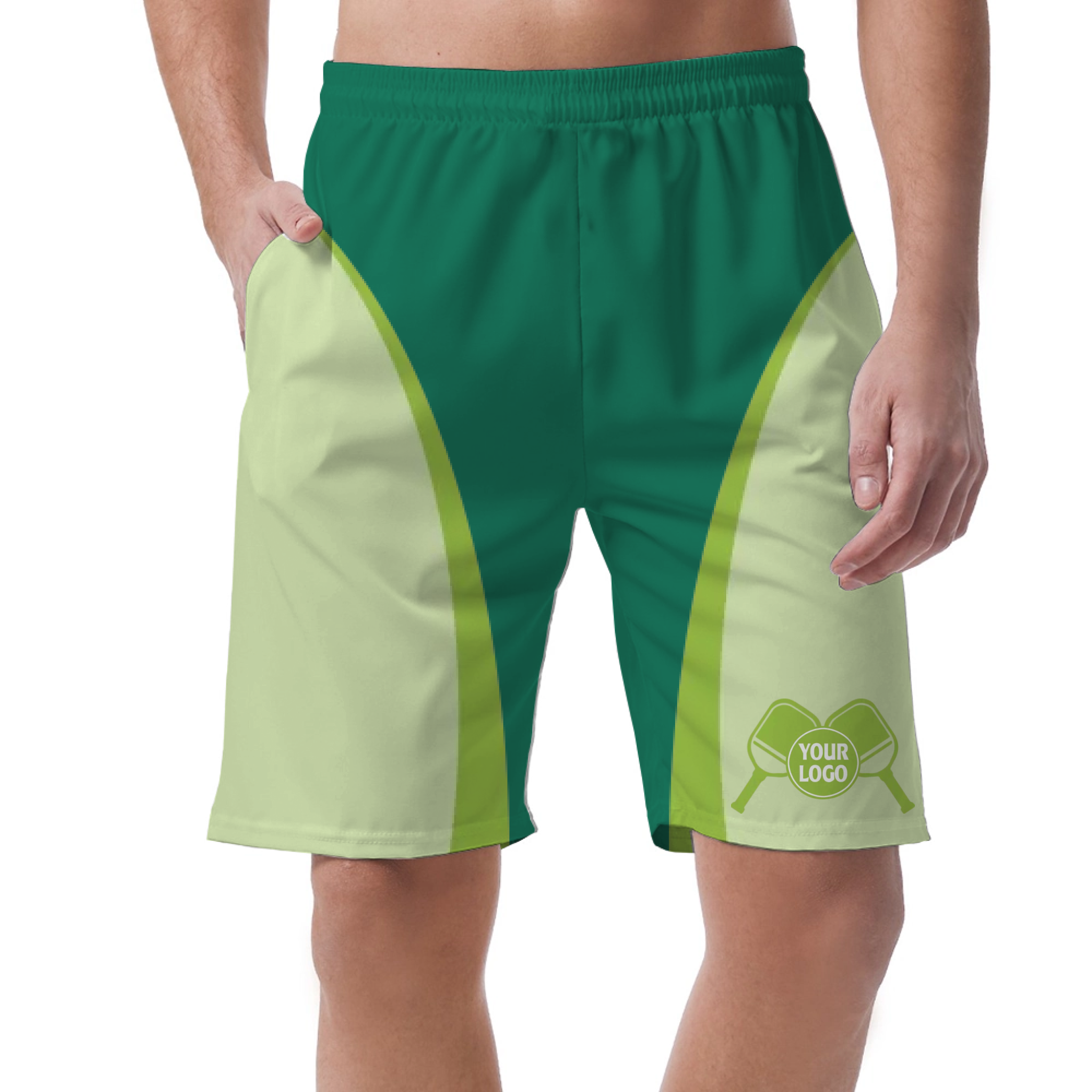  Picklewin Customized Men's Short Pants For Pickleball Team