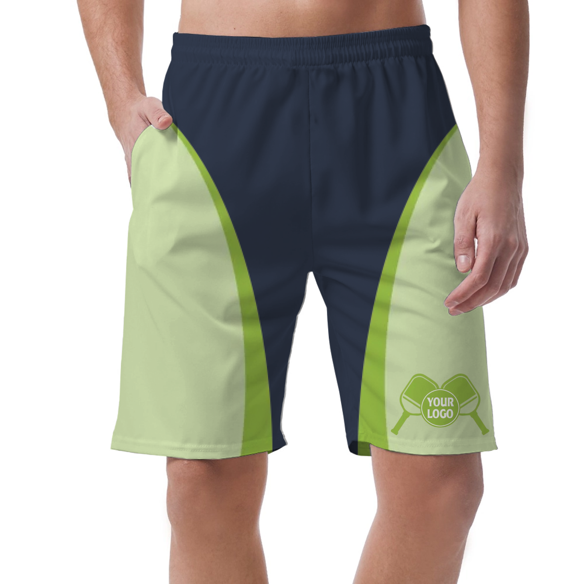  Picklewin Customized Men's Short Pants For Pickleball Team