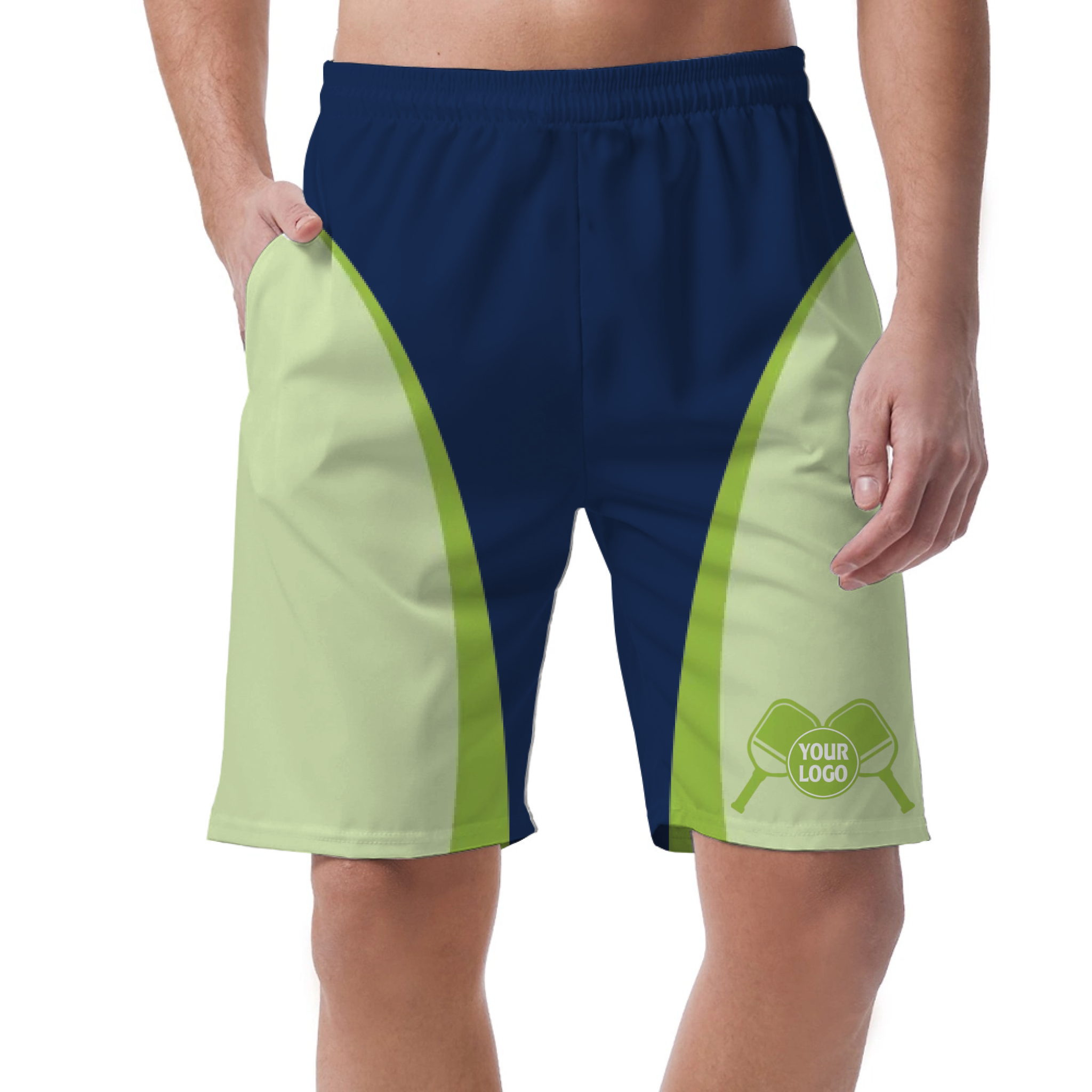  Picklewin Customized Men's Short Pants For Pickleball Team