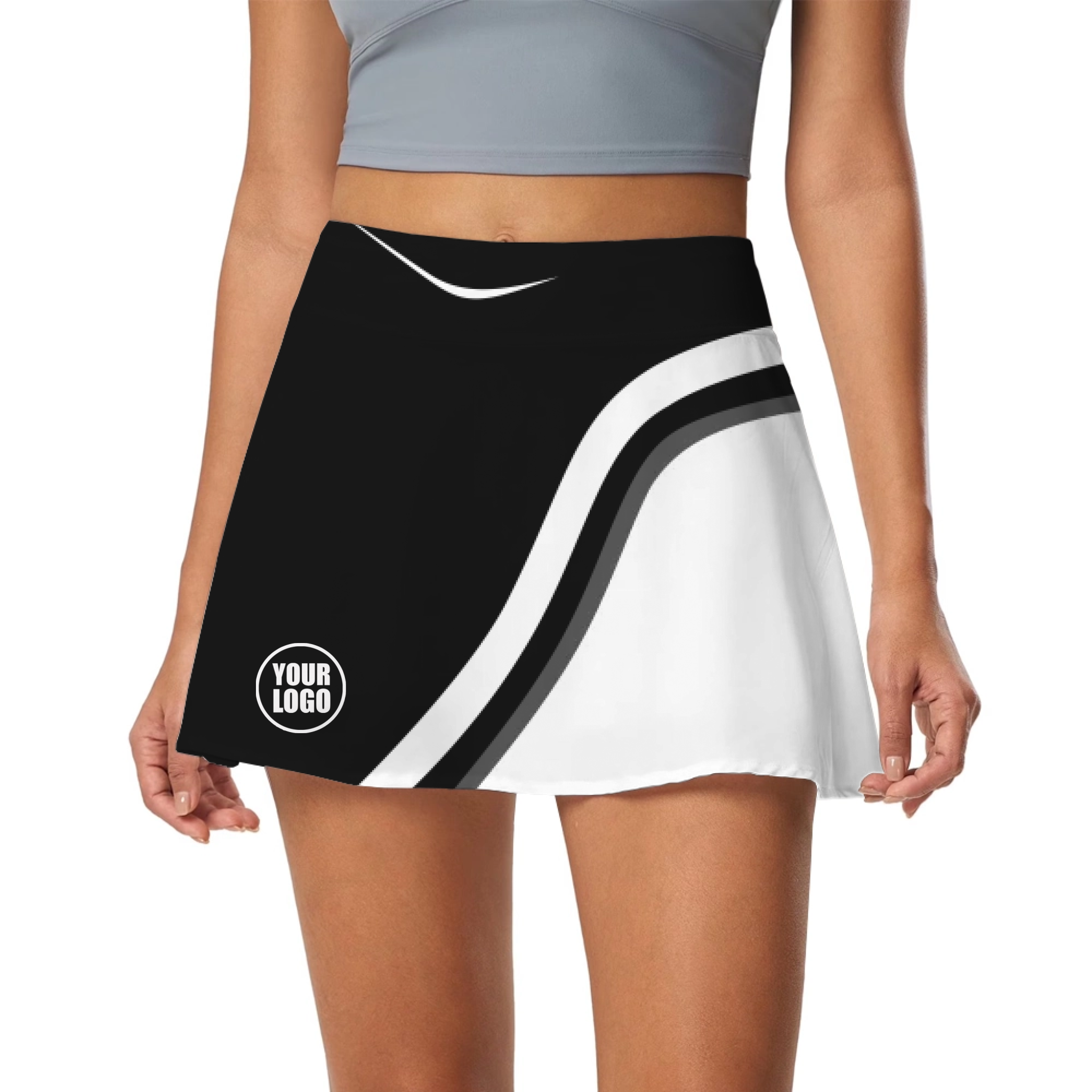  Picklewin Minimal Custom Logo Skort For Women