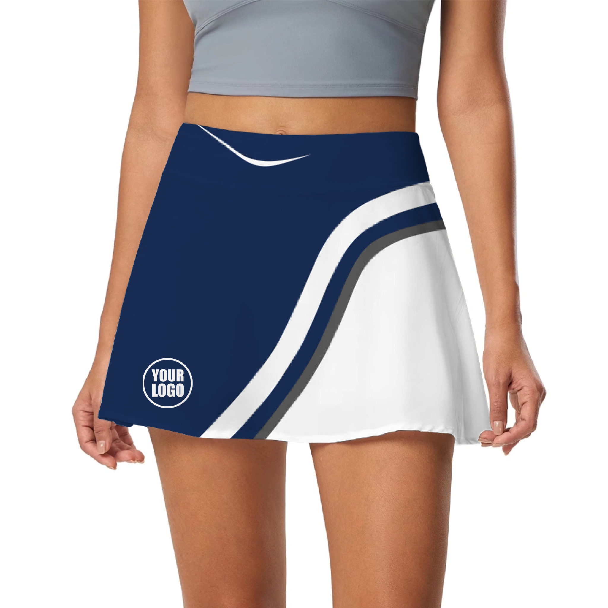  Picklewin Minimal Custom Logo Skort For Women
