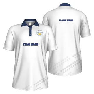 Pickleball Polo For Men Custom Logo And Brand Name