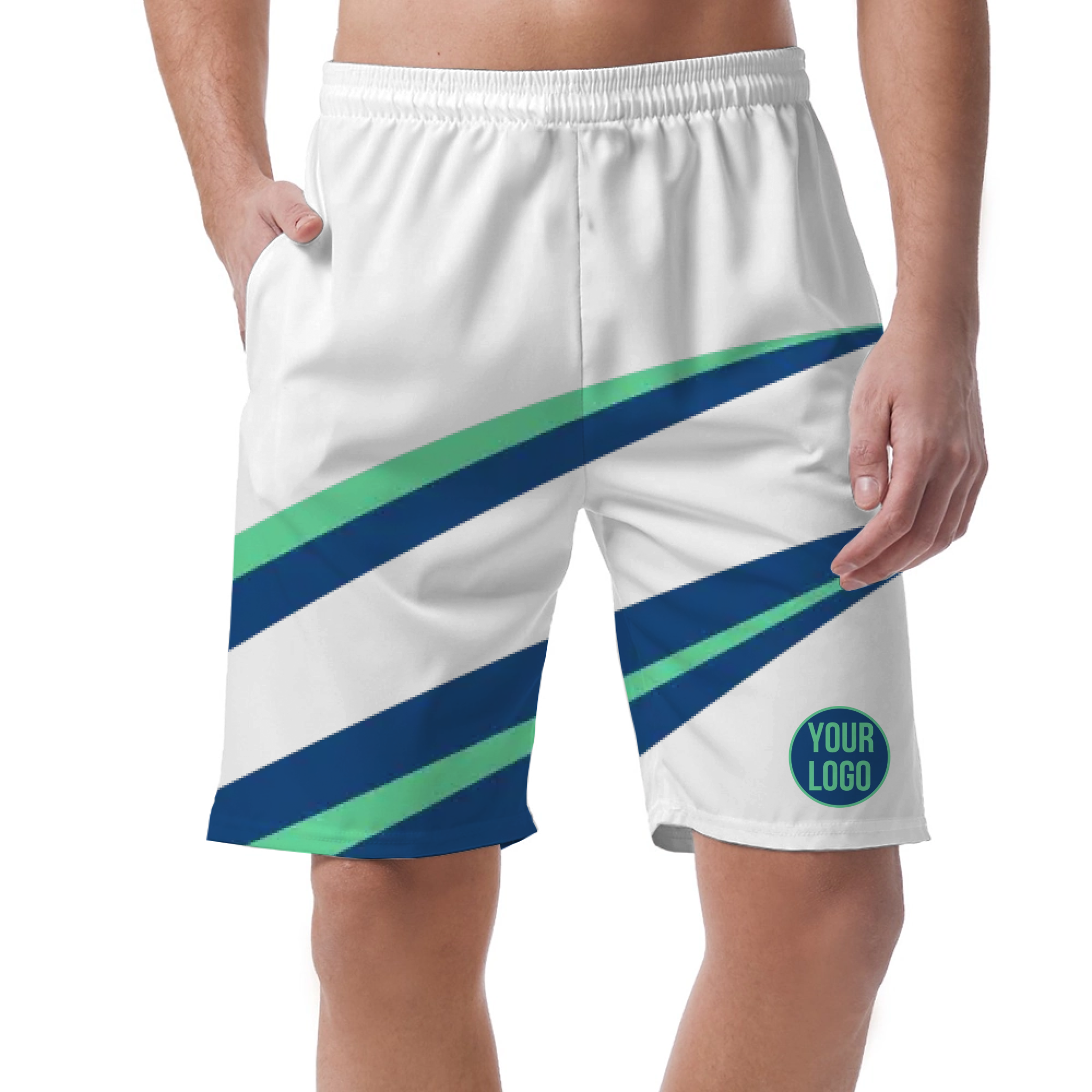 Custom Pickleball Sporty Men's Short Pants