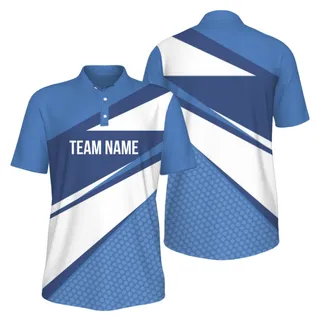 Picklewin Dynamic Custom UV Protection Polo Shirt For Men