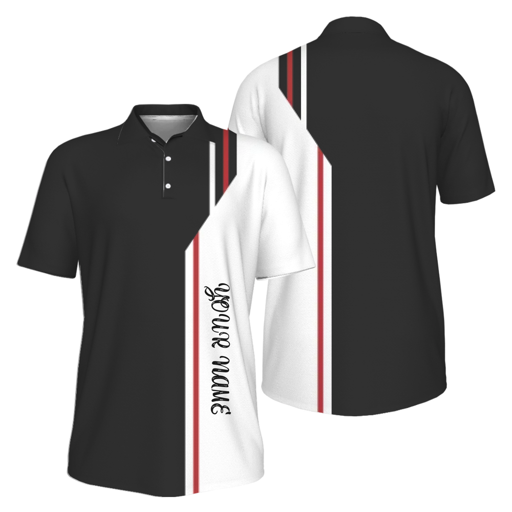 Picklewin Custom Pickleball Club Team Edition Performance Men Polo Shirt