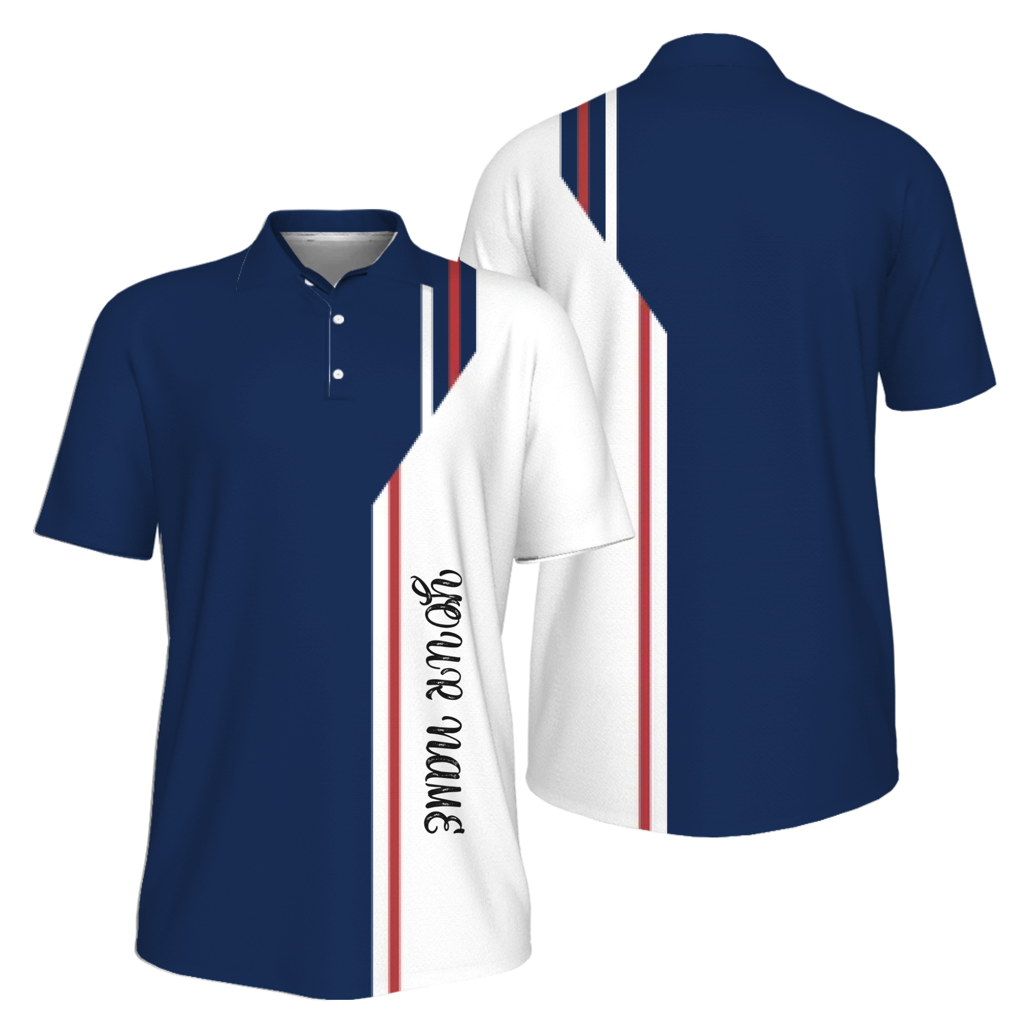 Picklewin Custom Pickleball Club Team Edition Performance Men Polo Shirt