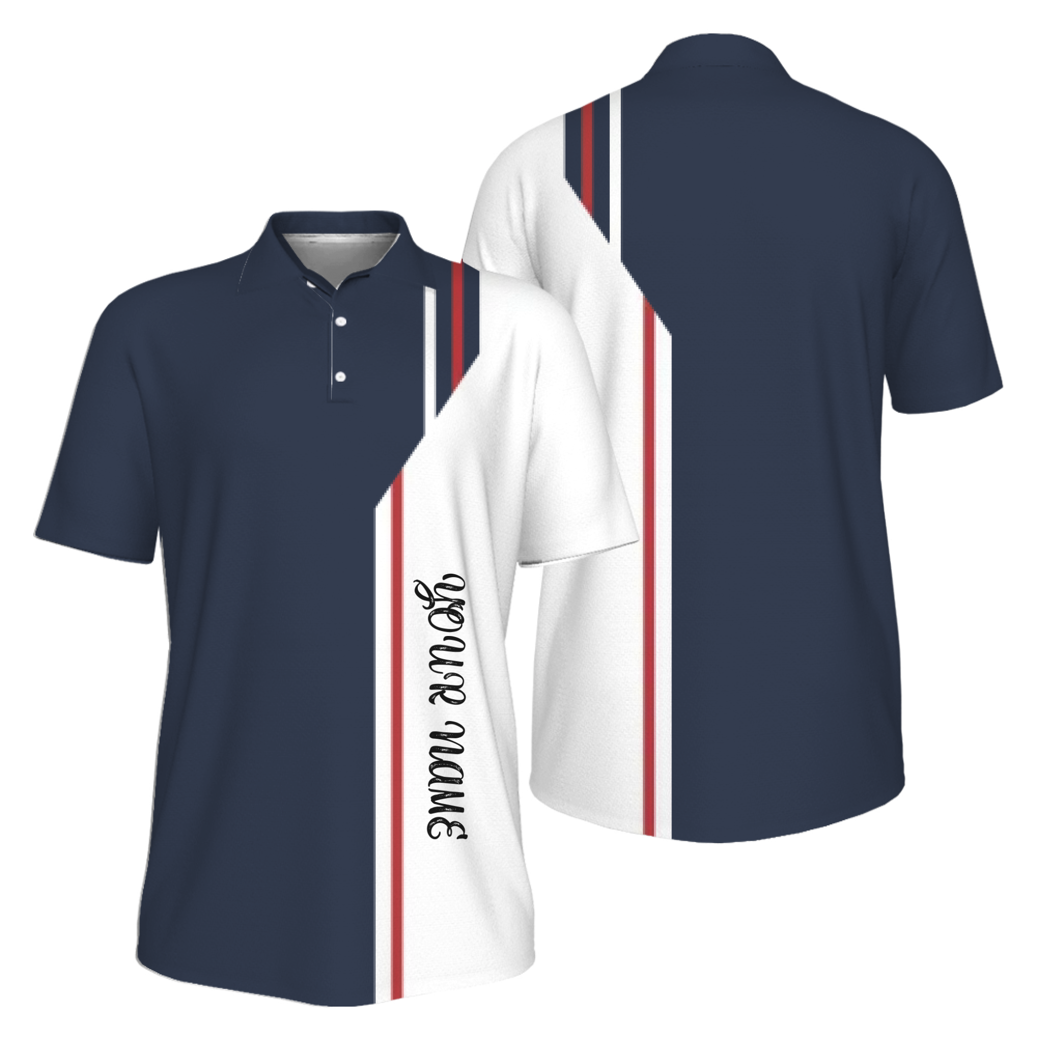 Picklewin Custom Pickleball Club Team Edition Performance Men Polo Shirt