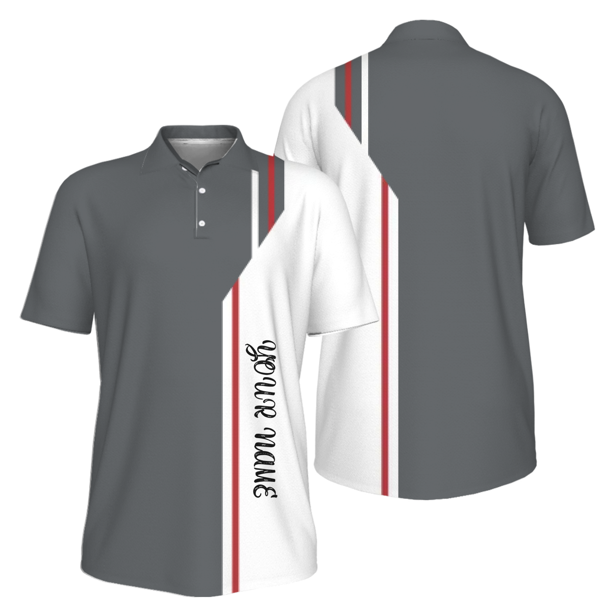 Picklewin Custom Pickleball Club Team Edition Performance Men Polo Shirt