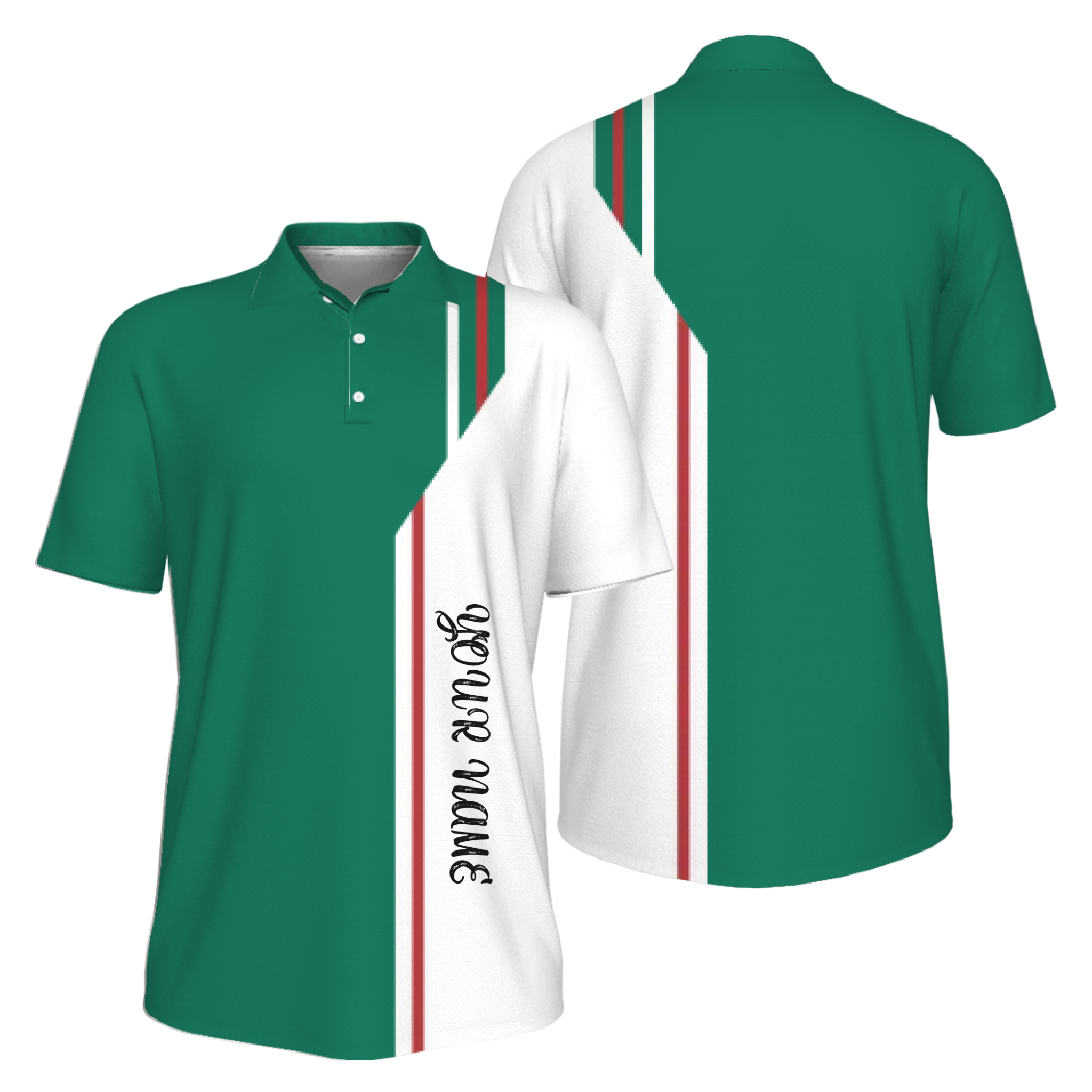 Picklewin Custom Pickleball Club Team Edition Performance Men Polo Shirt