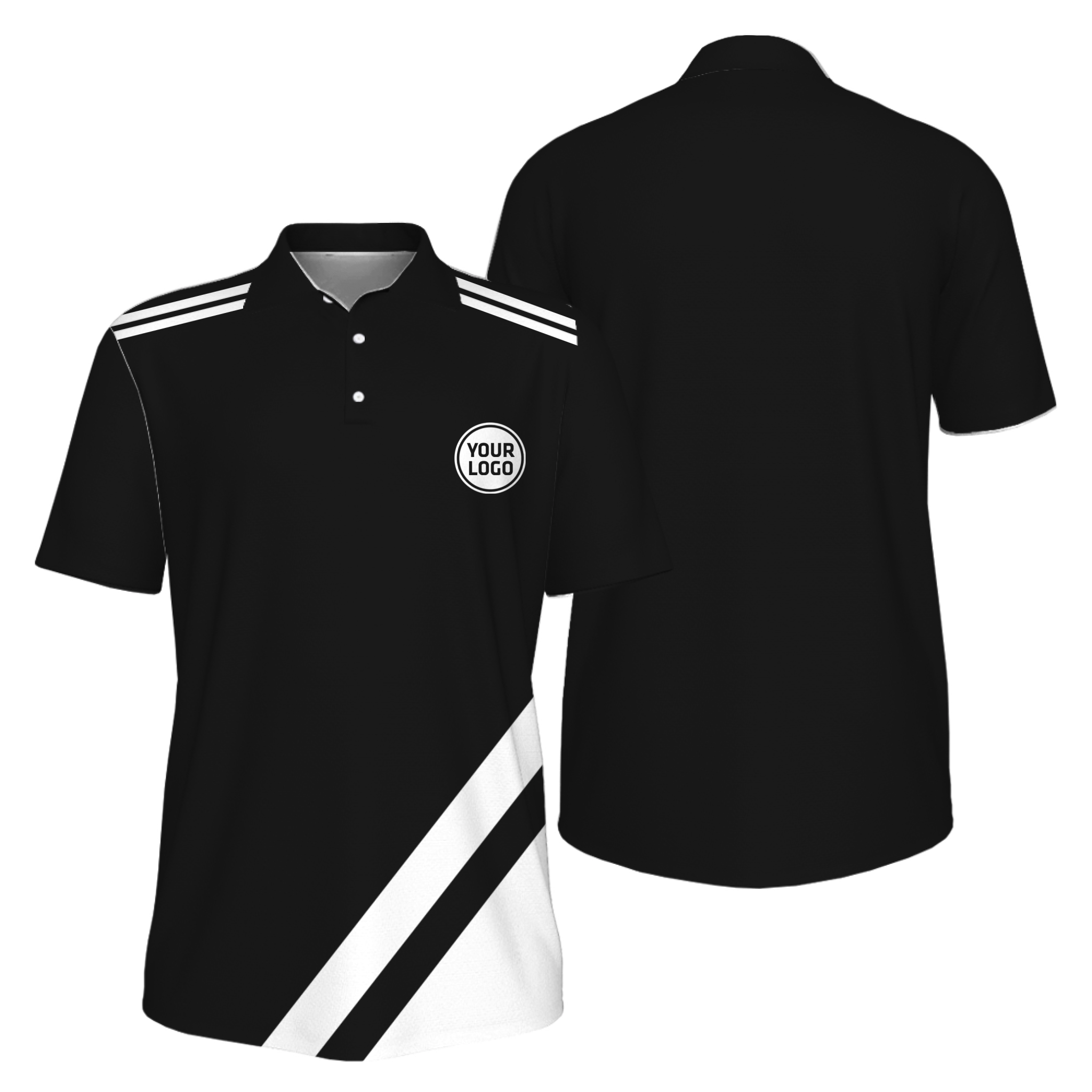 Picklewin Custom Pickleball Championship Squad Men Polo Shirt