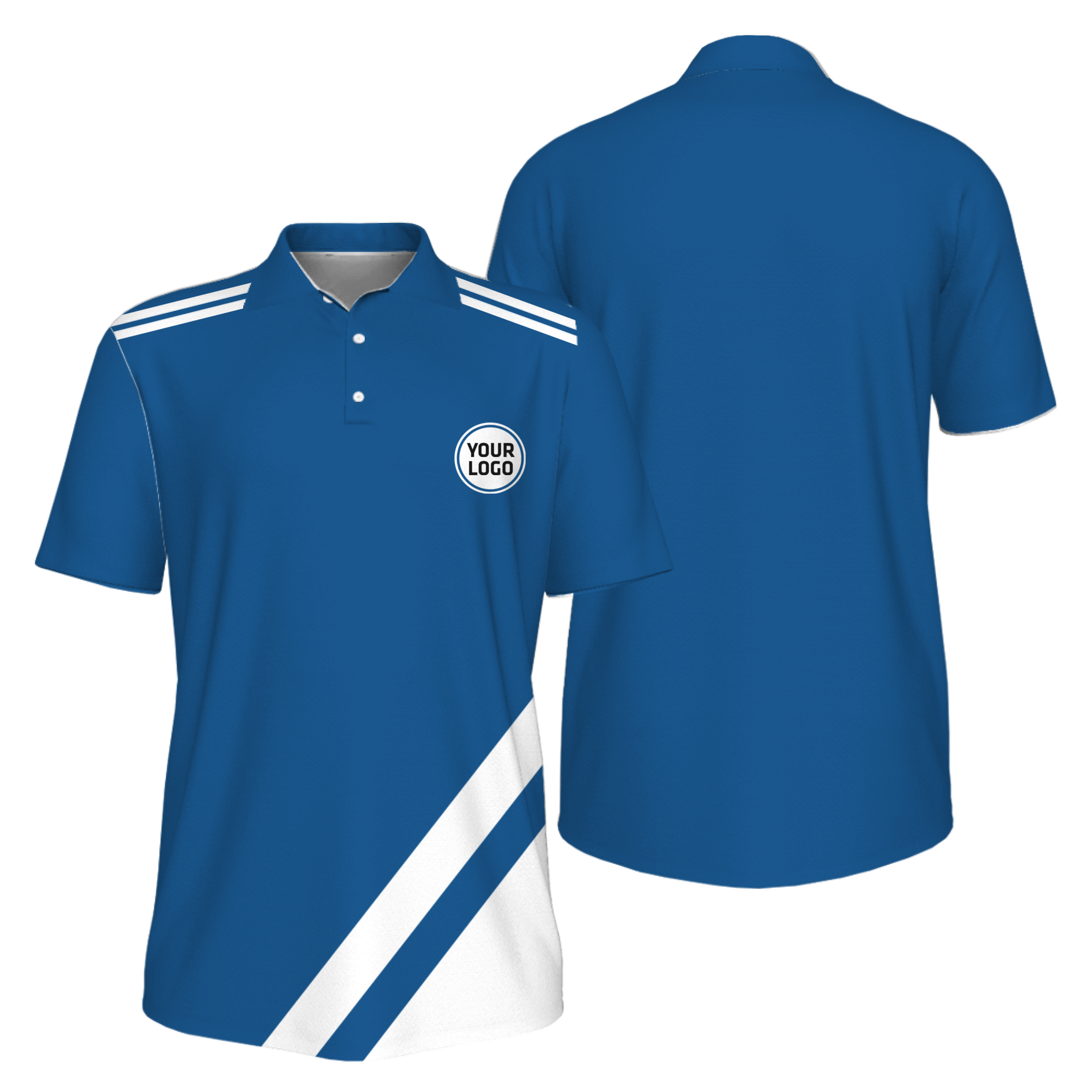 Picklewin Custom Pickleball Championship Squad Men Polo Shirt