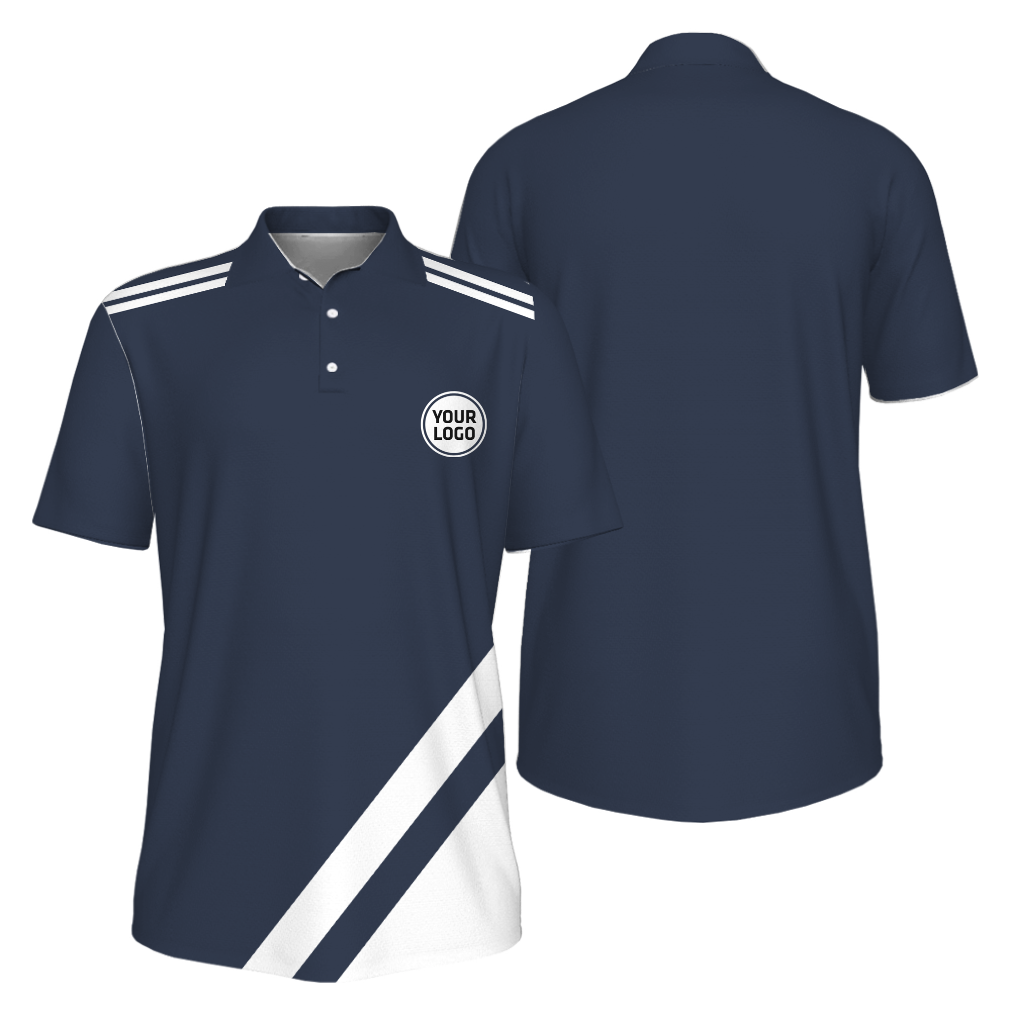 Picklewin Custom Pickleball Championship Squad Men Polo Shirt