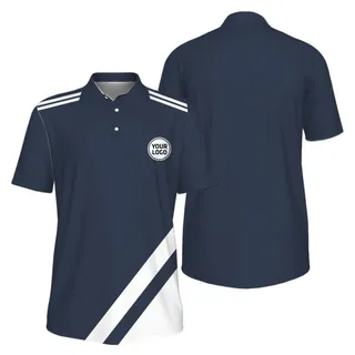 Picklewin Custom Pickleball Championship Squad Men Polo Shirt