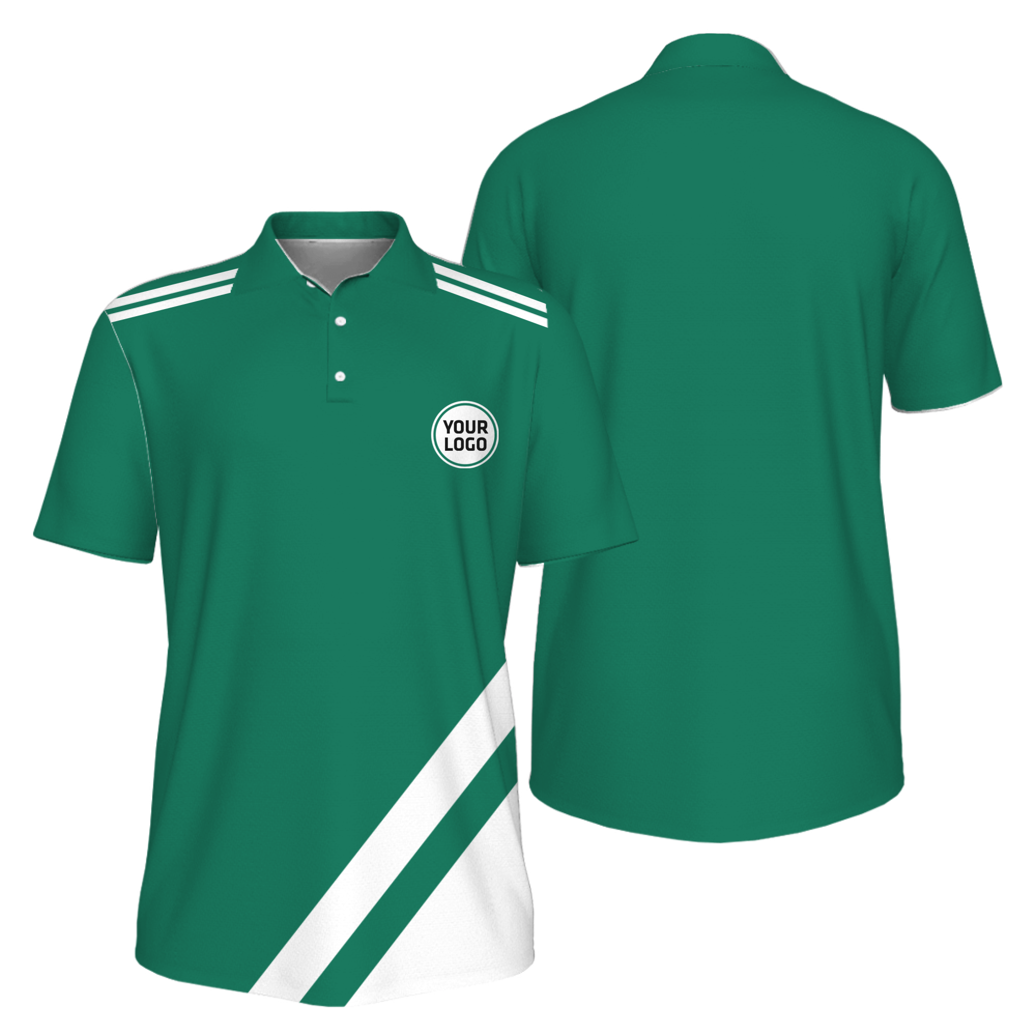 Picklewin Custom Pickleball Championship Squad Men Polo Shirt