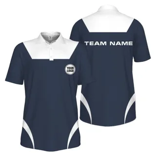 Picklewin Custom Pickleball Pro League Team Uniform Men Polo Shirt