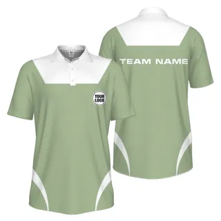 Picklewin Custom Pickleball Pro League Team Uniform Men Polo Shirt – alternate