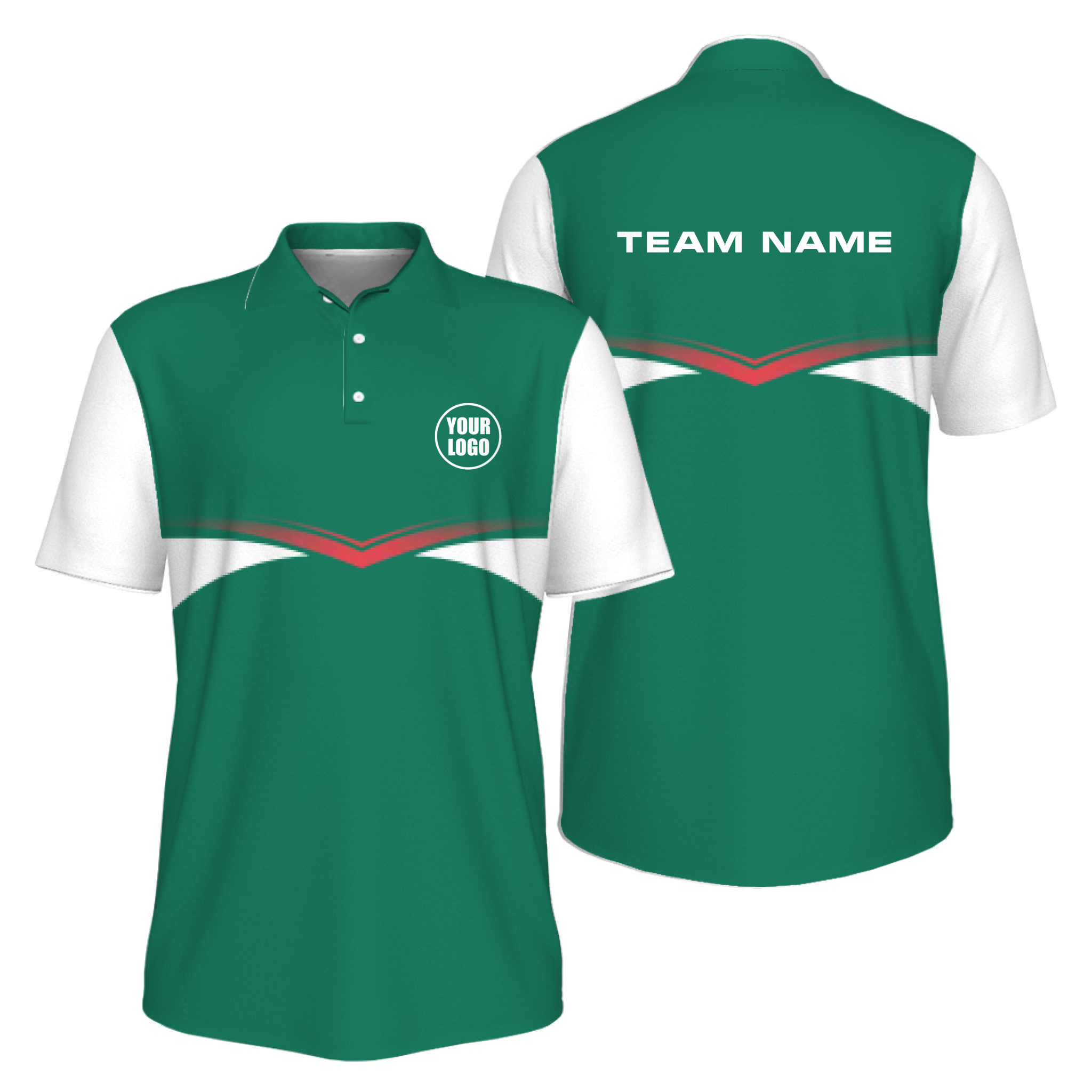 Picklewin Custom Pickleball Team Logo Performance Men Polo Shirt
