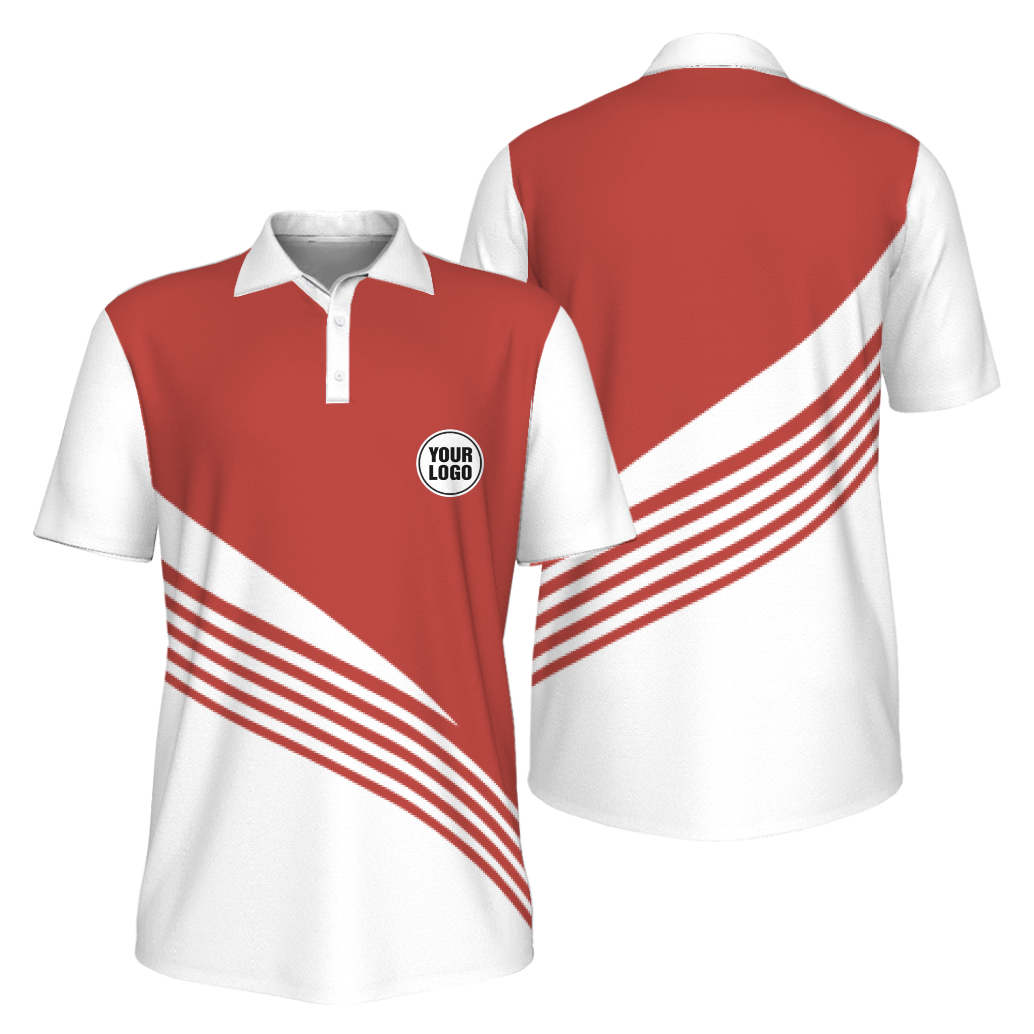 Picklewin Custom Pickleball Tournament Ready Squad Men Polo Shirt