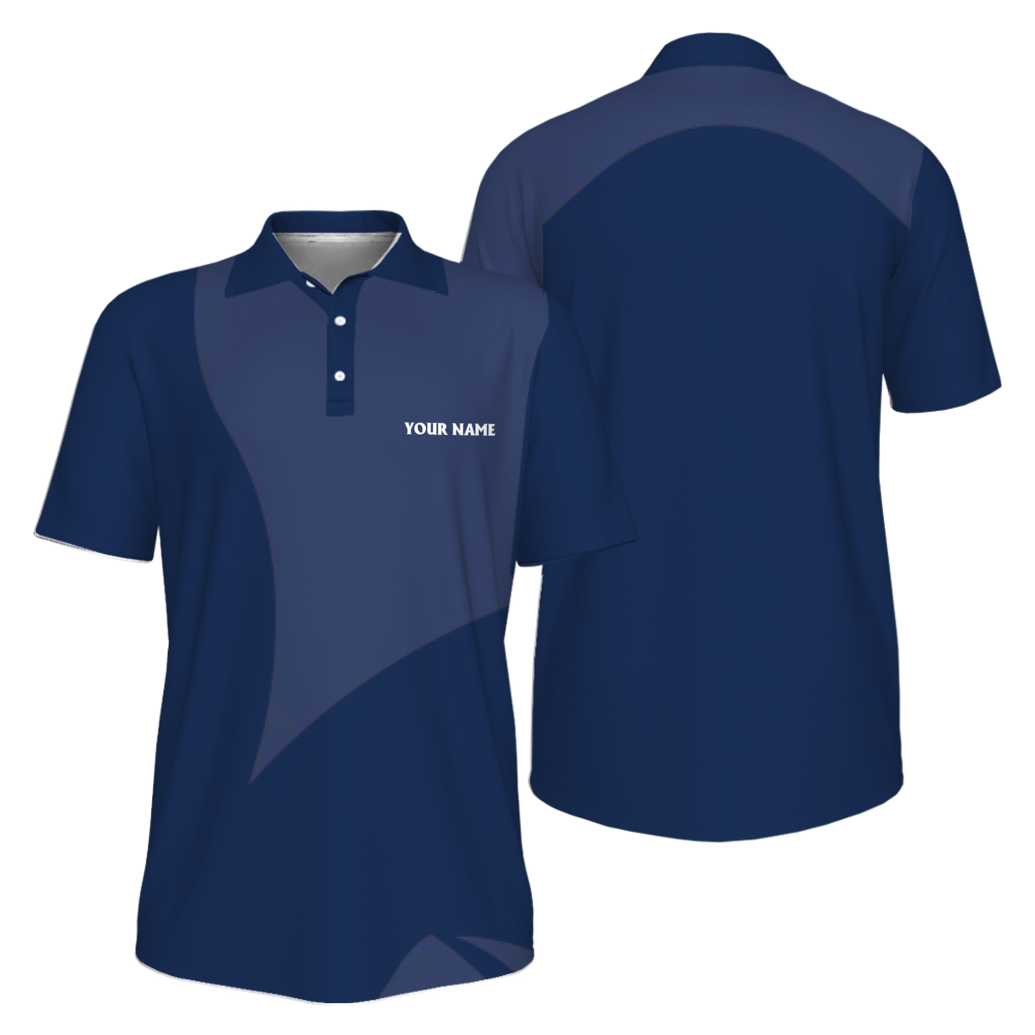 Picklewin Custom Pickleball Team Branding UV Protection Men Polo Shirt