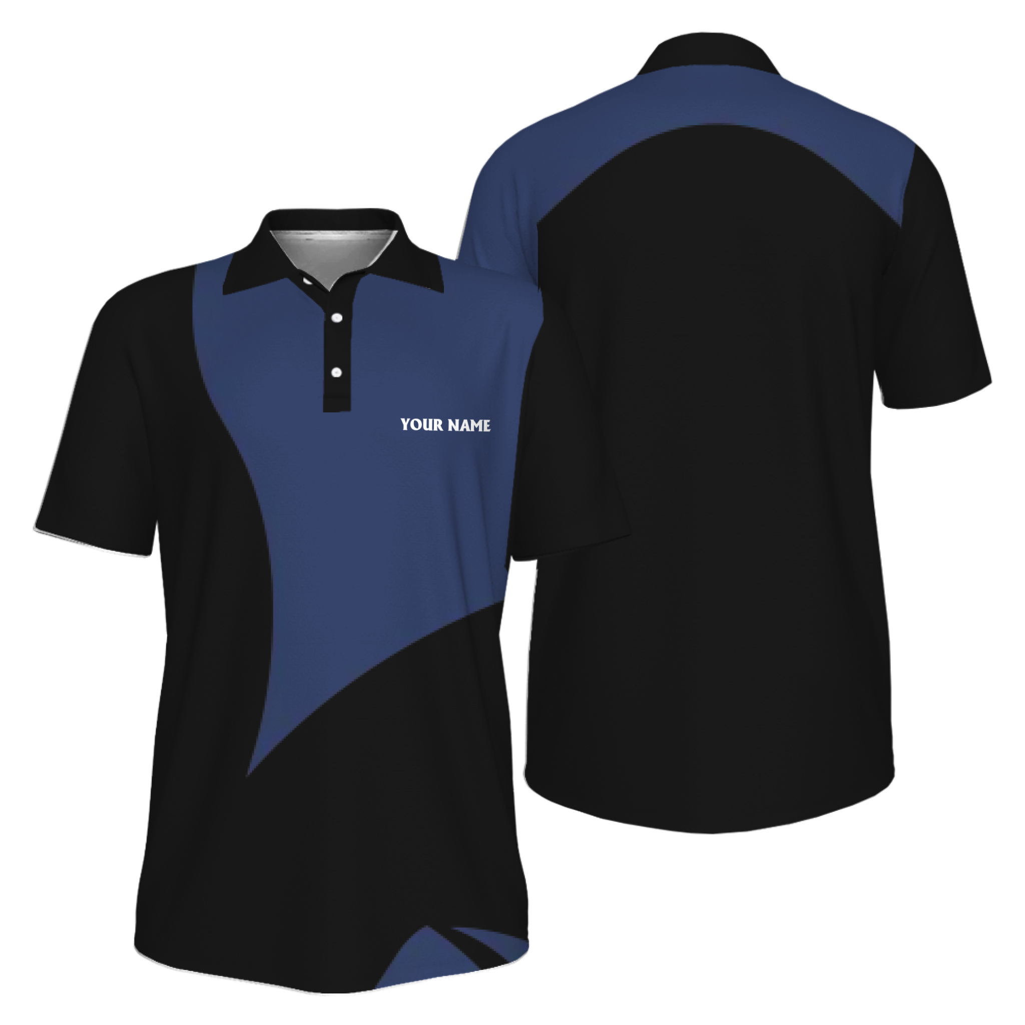 Picklewin Custom Pickleball Team Branding UV Protection Men Polo Shirt