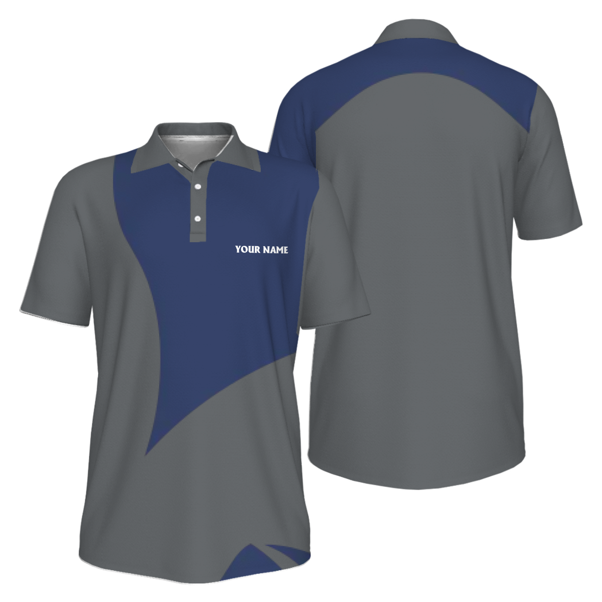 Picklewin Custom Pickleball Team Branding UV Protection Men Polo Shirt