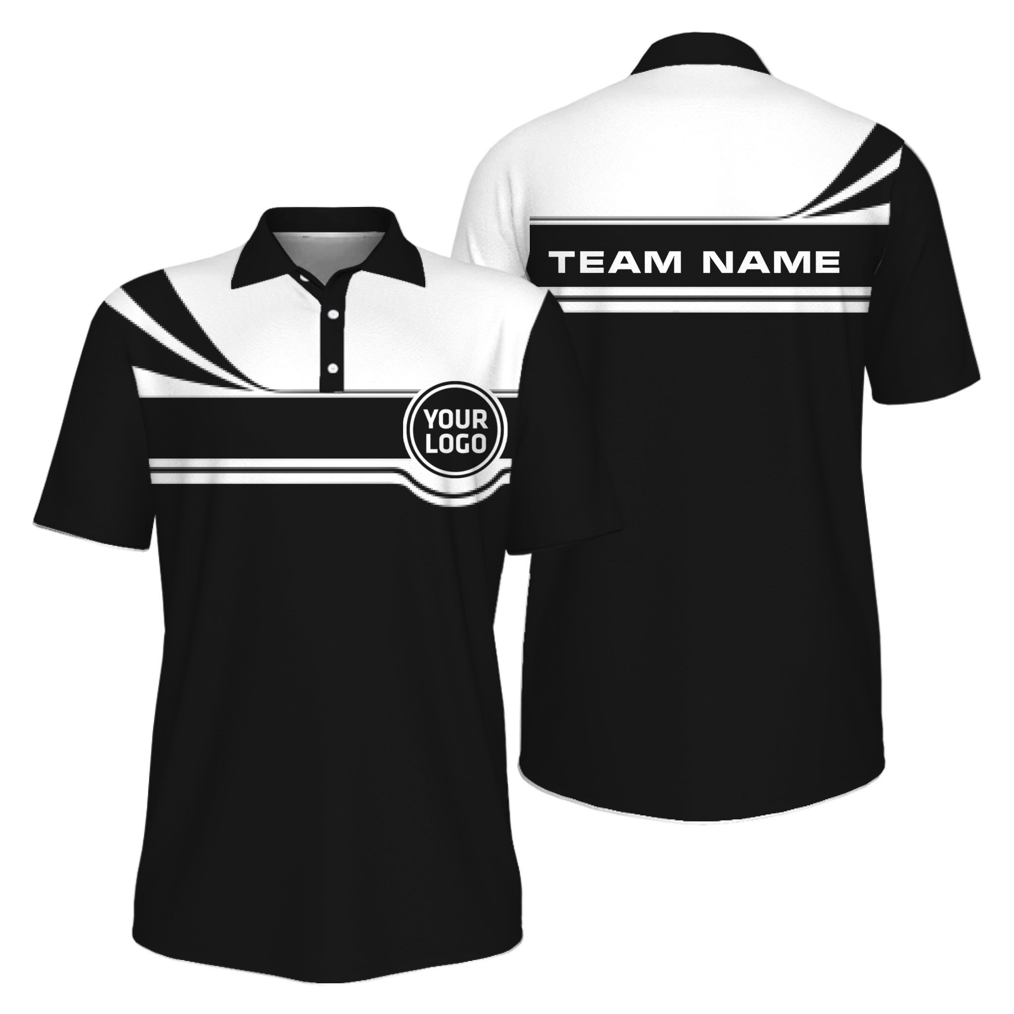 Picklewin Custom Pickleball Competitive Club Men Polo Shirt