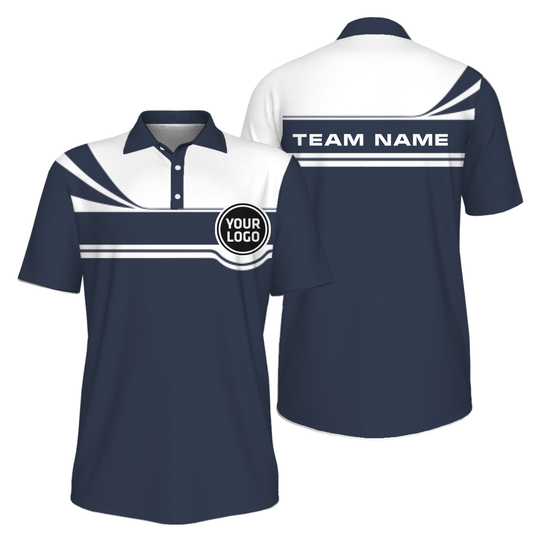Picklewin Custom Pickleball Competitive Club Men Polo Shirt