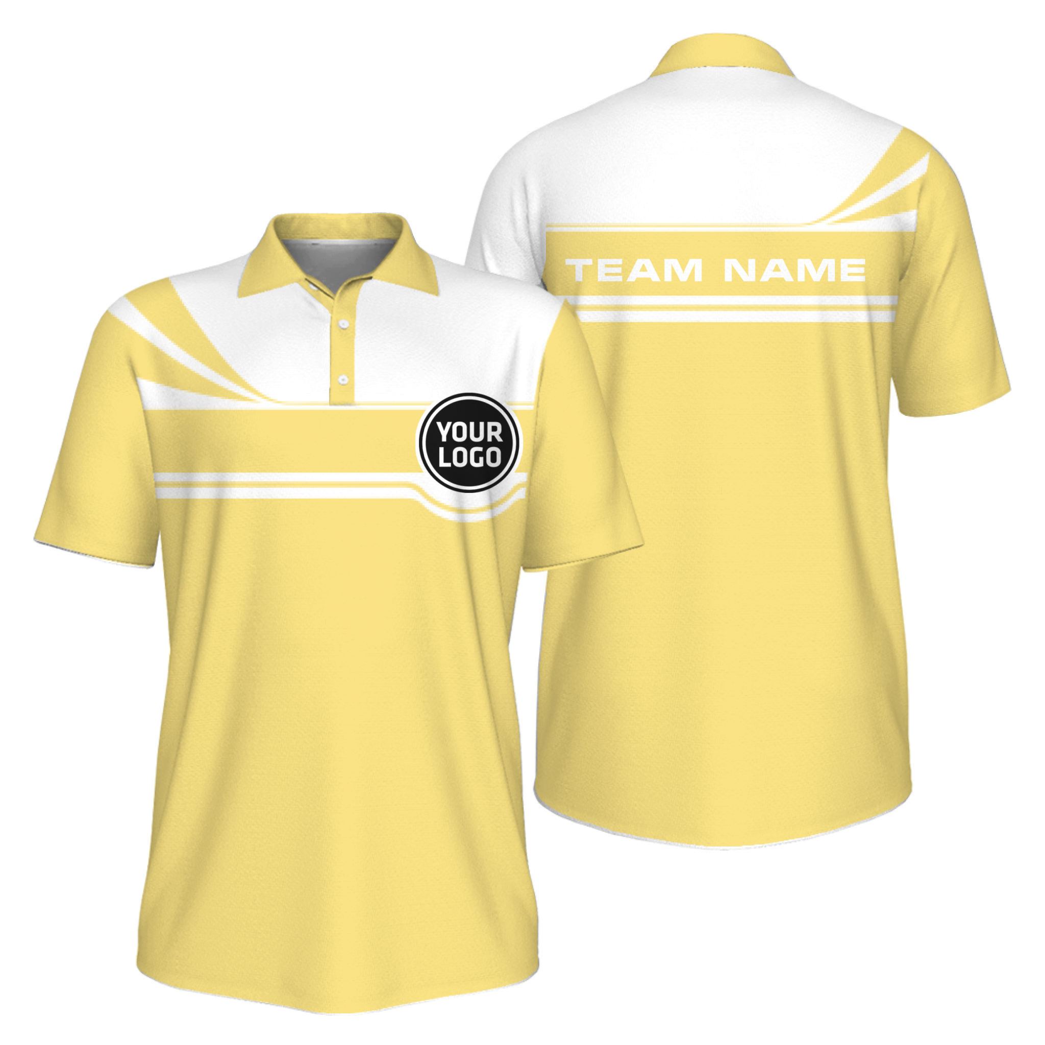 Picklewin Custom Pickleball Competitive Club Men Polo Shirt