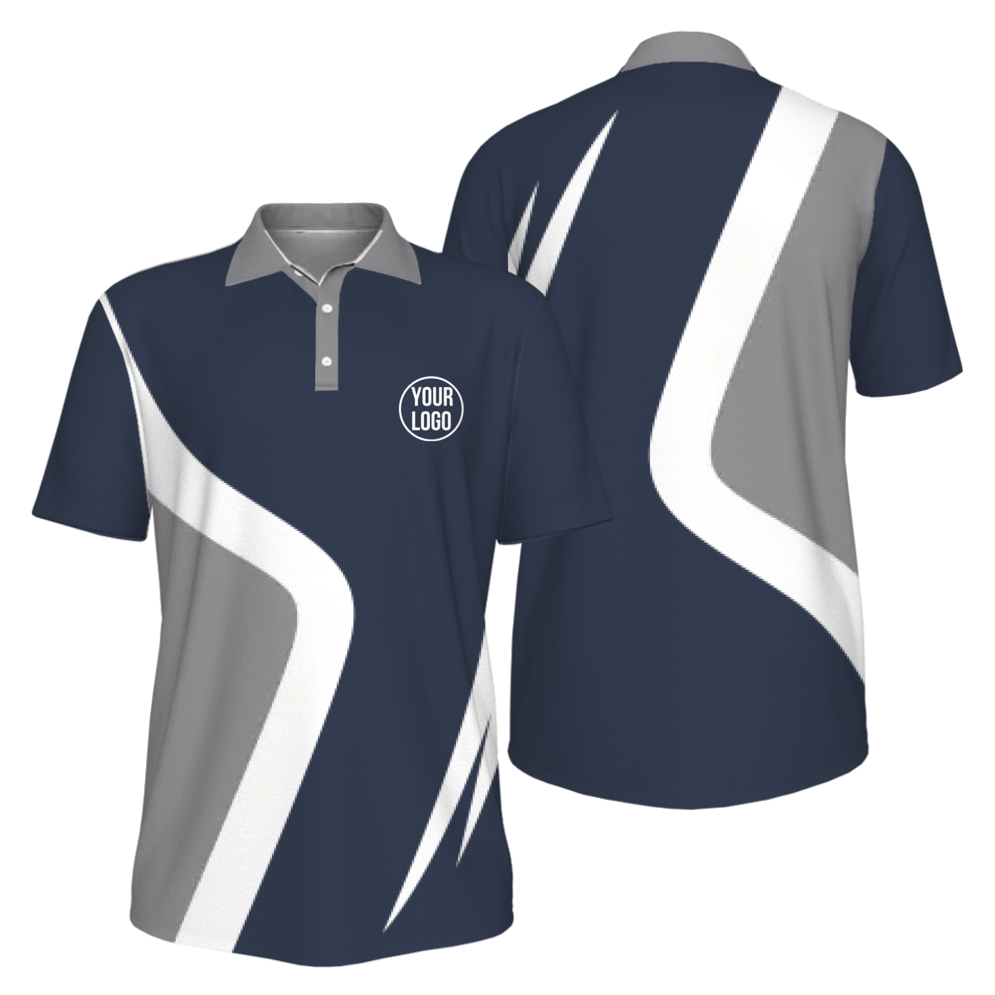 Picklewin Custom Pickleball Team UV Protection Men Polo Shirt