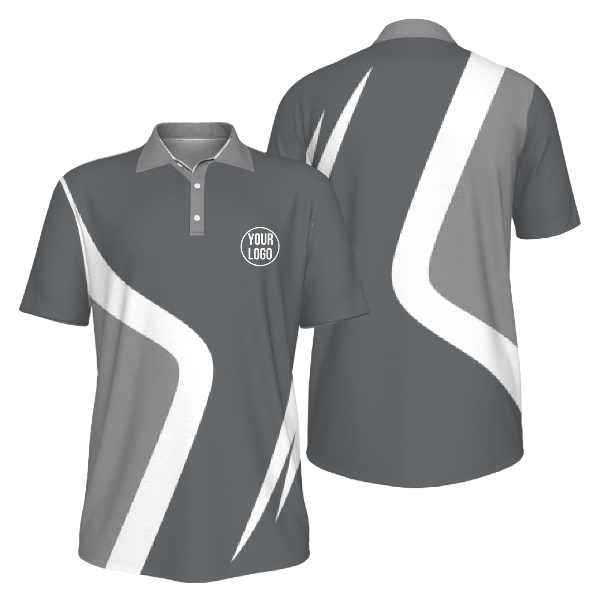Picklewin Custom Pickleball Team UV Protection Men Polo Shirt