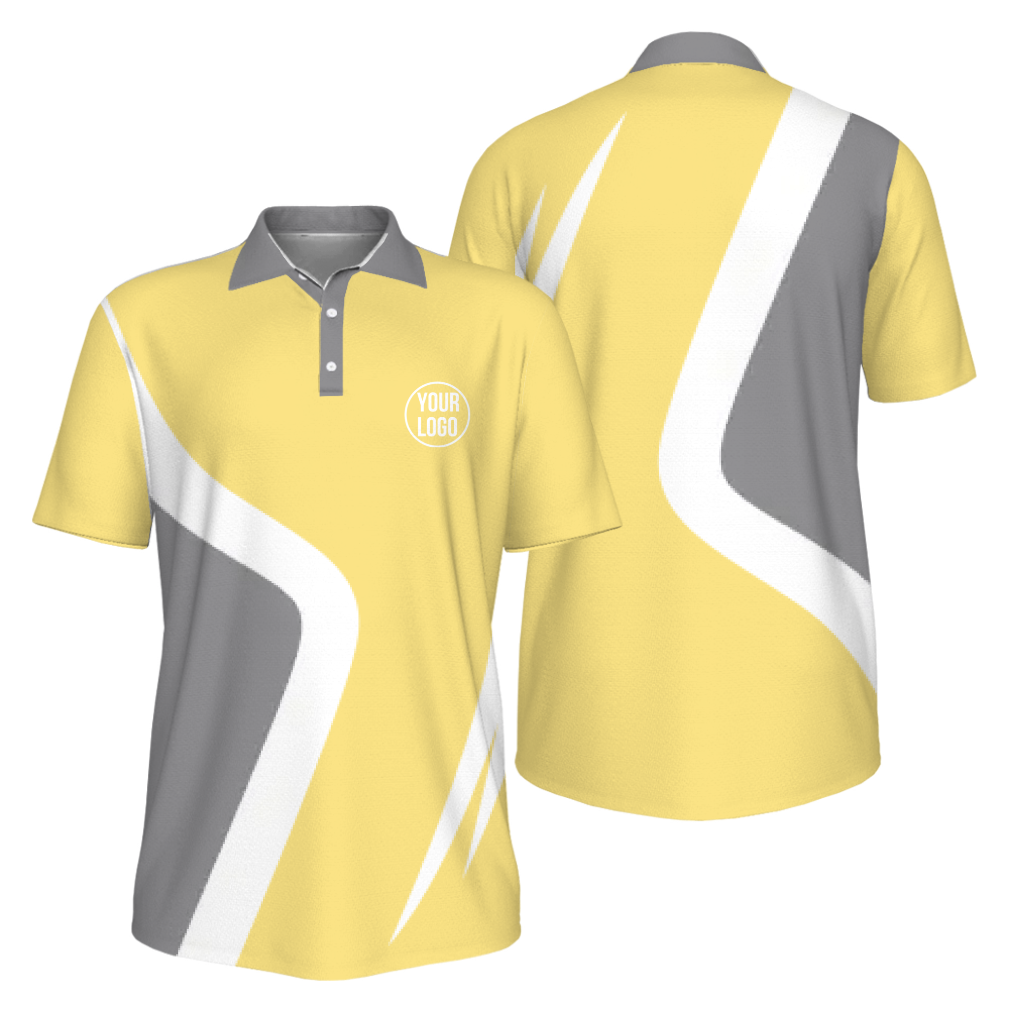 Picklewin Custom Pickleball Team UV Protection Men Polo Shirt