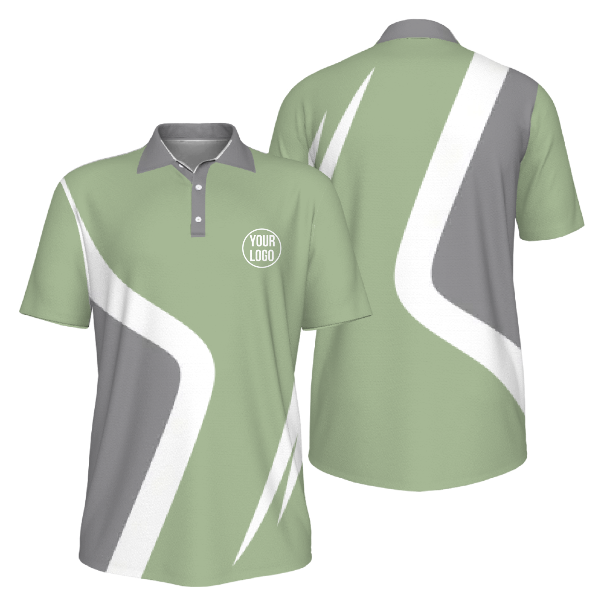 Picklewin Custom Pickleball Team UV Protection Men Polo Shirt
