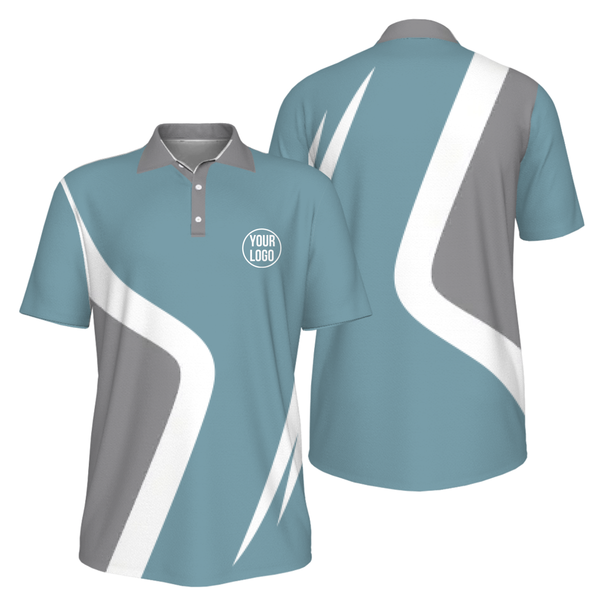 Picklewin Custom Pickleball Team UV Protection Men Polo Shirt