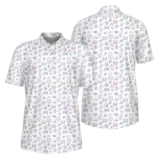 Picklewin Precision Shot Pickleball Performance Polo Shirt