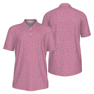 Picklewin Precision Shot Pickleball Performance Polo Shirt – alternate