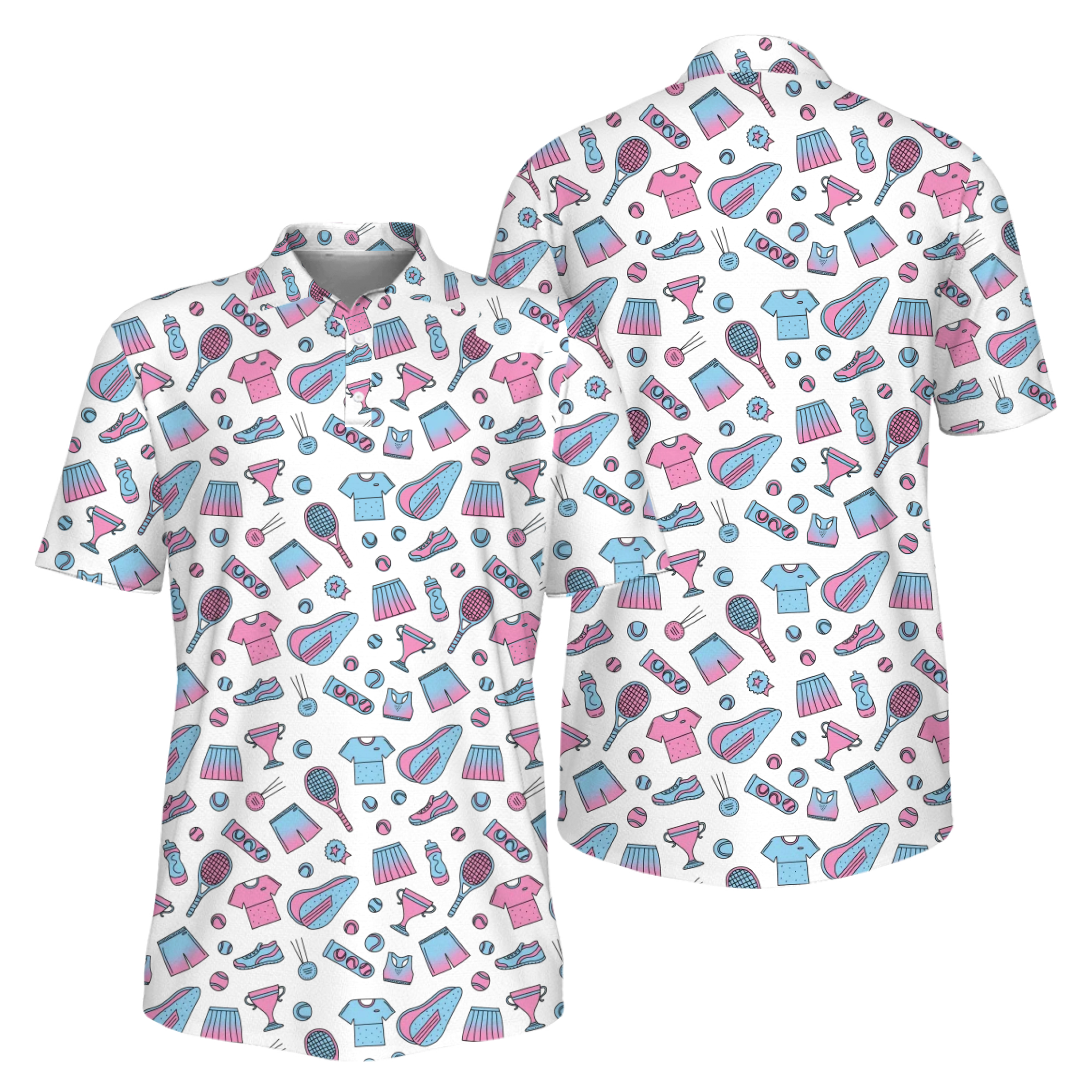 Picklewin Rally Control Pickleball Performance Polo Shirt