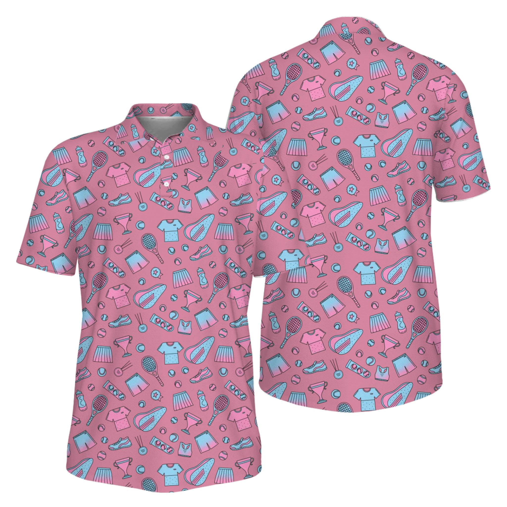 Picklewin Rally Control Pickleball Performance Polo Shirt