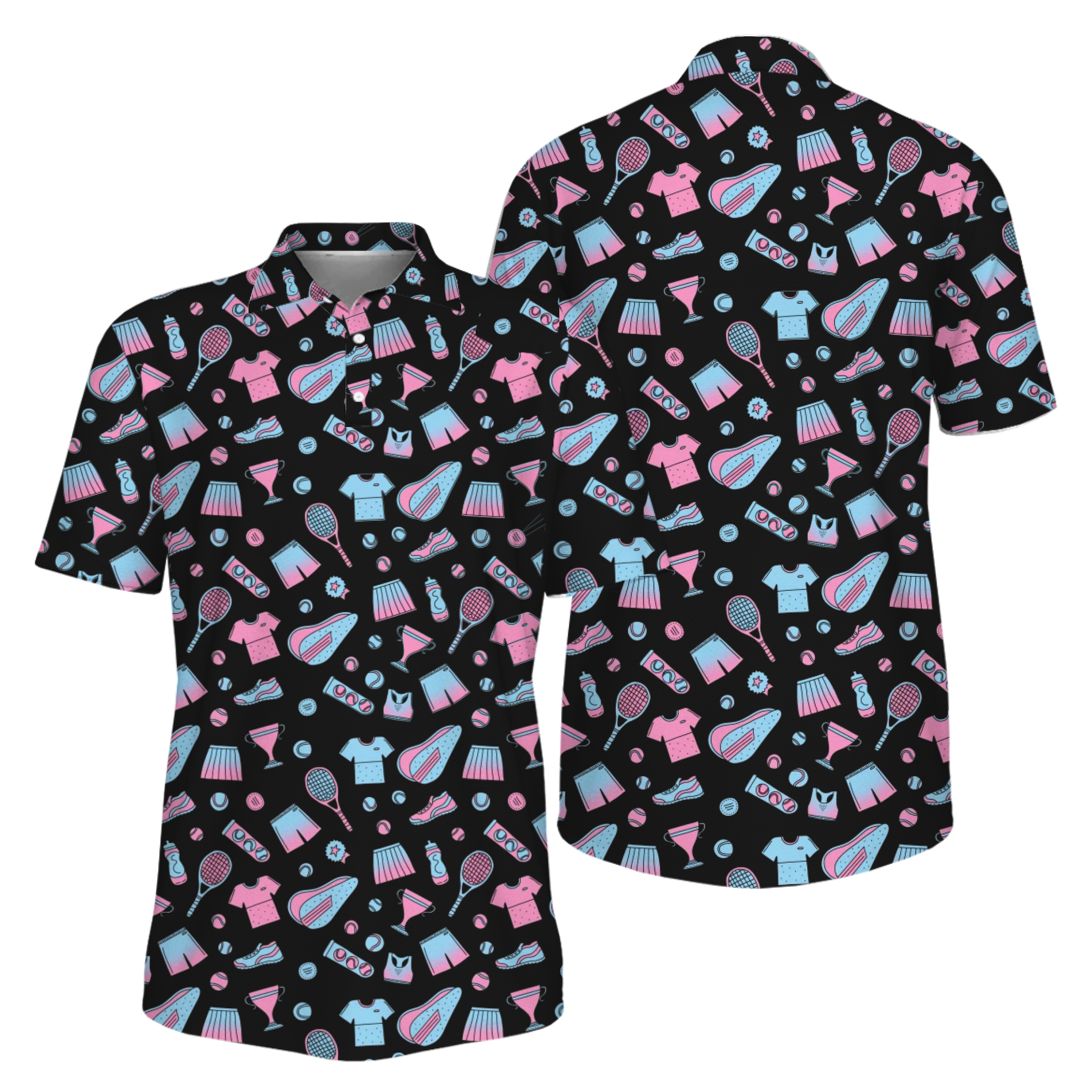 Picklewin Rally Control Pickleball Performance Polo Shirt