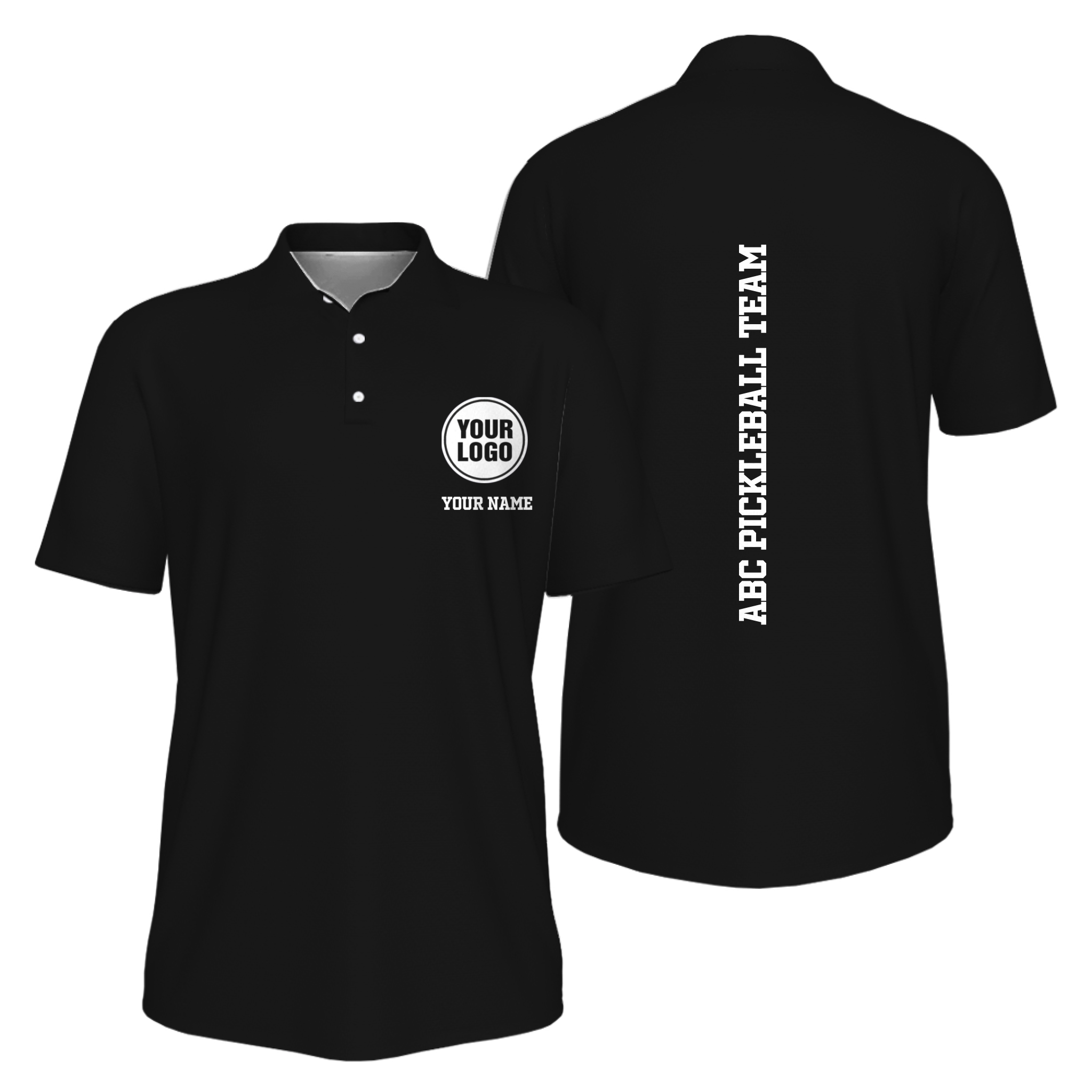 Picklewin Net Guardian Pickleball Performance Polo Shirt
