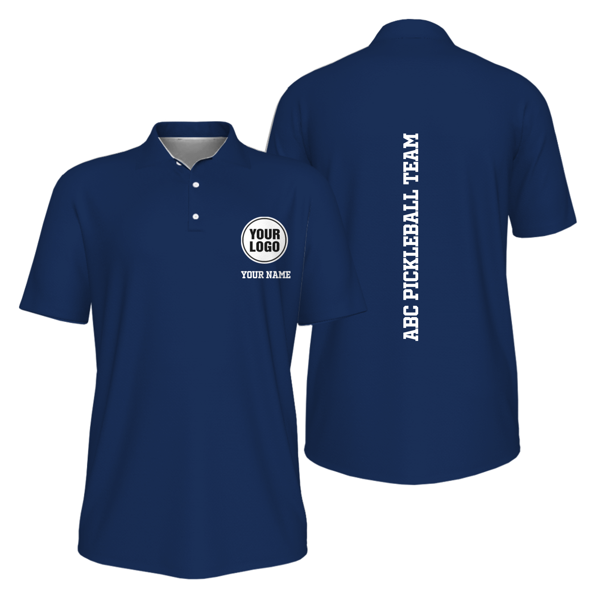 Picklewin Net Guardian Pickleball Performance Polo Shirt