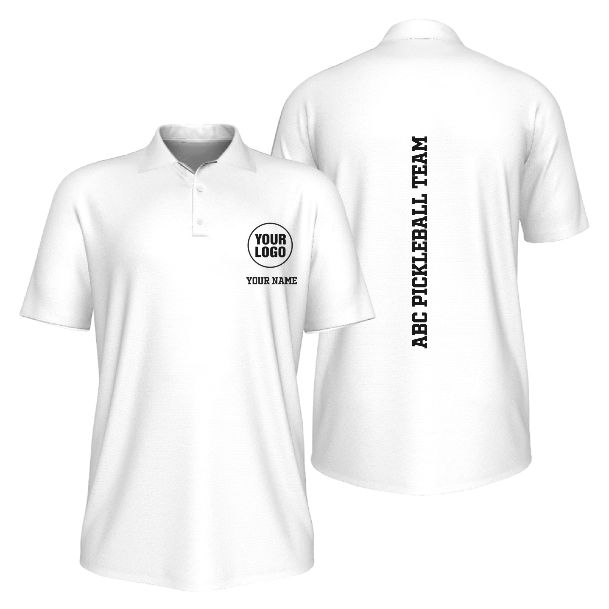 Picklewin Net Guardian Pickleball Performance Polo Shirt