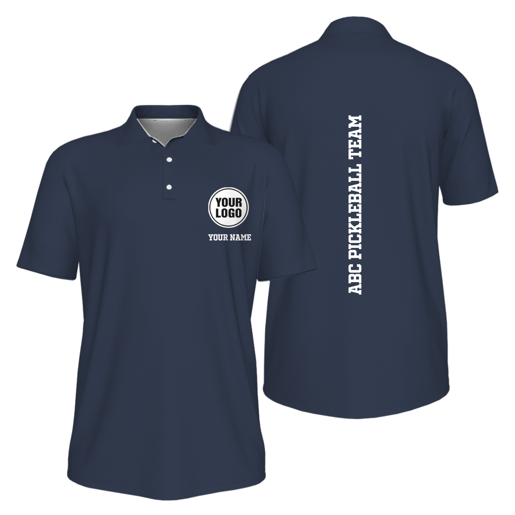 Picklewin Net Guardian Pickleball Performance Polo Shirt