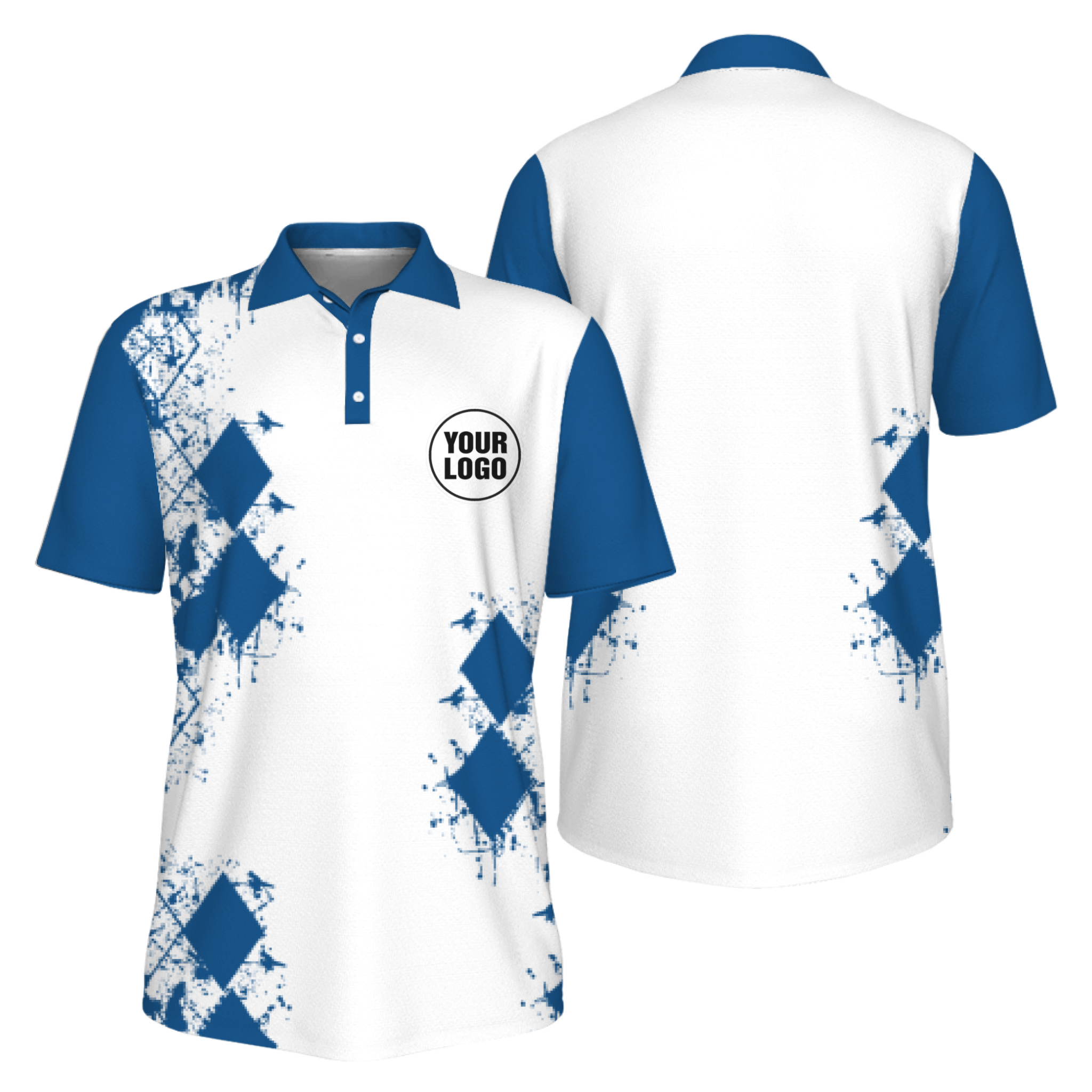 Picklewin Court Focus Pickleball Performance Polo Shirt