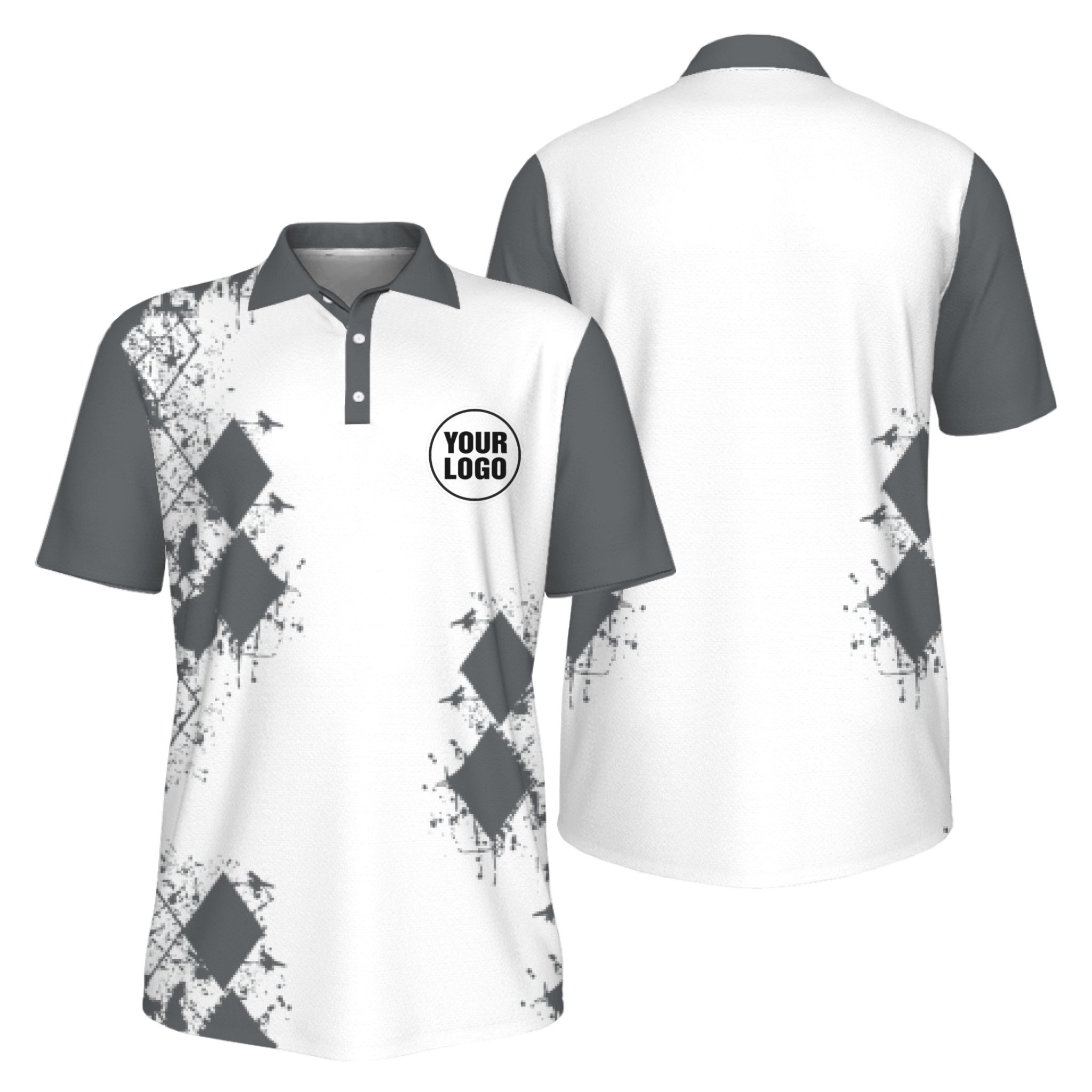Picklewin Court Focus Pickleball Performance Polo Shirt